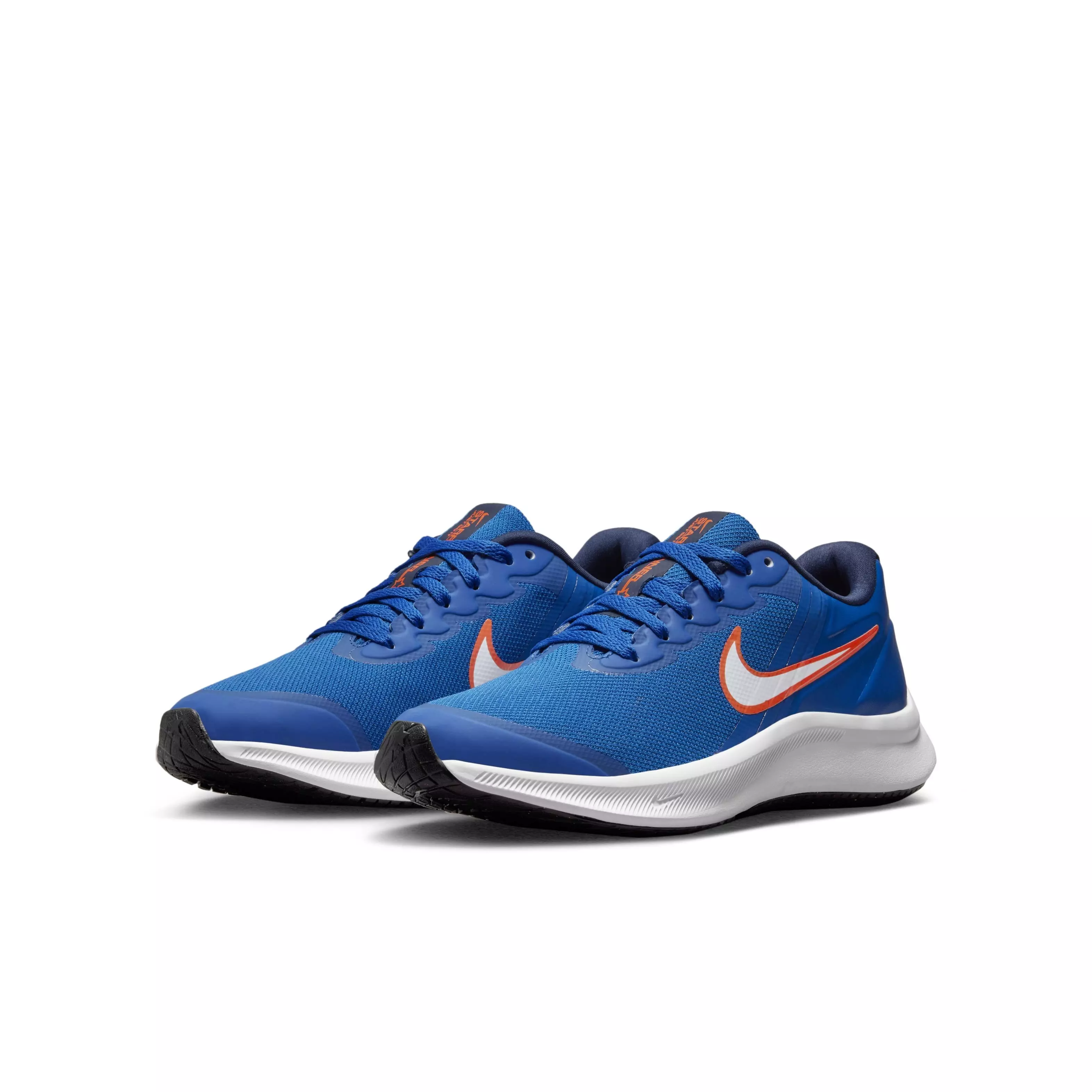 Nike Star Runner 3 "Game Royal/White/Midnight Navy" Grade School Boys' Running Shoe - ROYAL/WHITE/NAVY