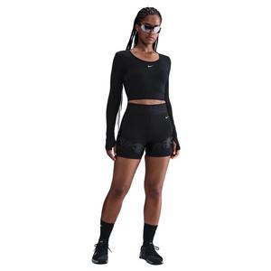 Nike Women's Pro Sculpt Dri-FIT High-Waisted 5" Biker Shorts -Black