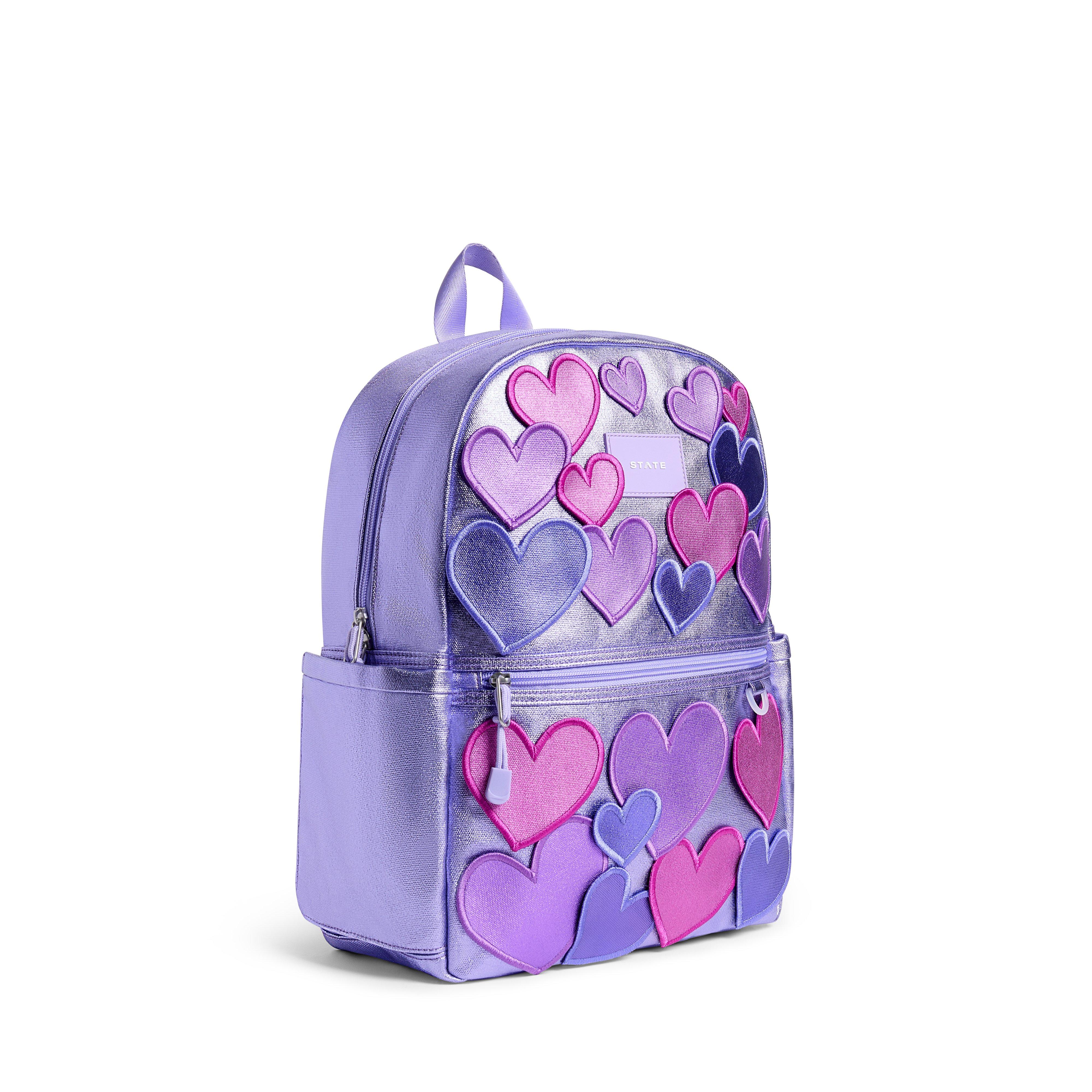 STATE Bags Kane Backpack - 3D Hearts - 3D HEARTS