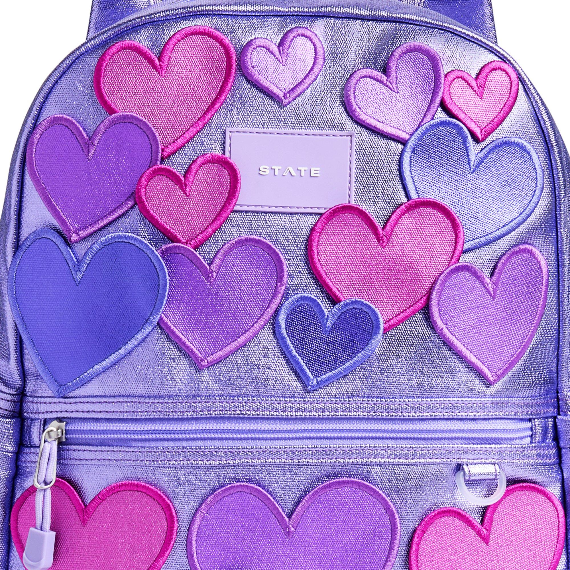 STATE Bags Kane Backpack - 3D Hearts - 3D HEARTS