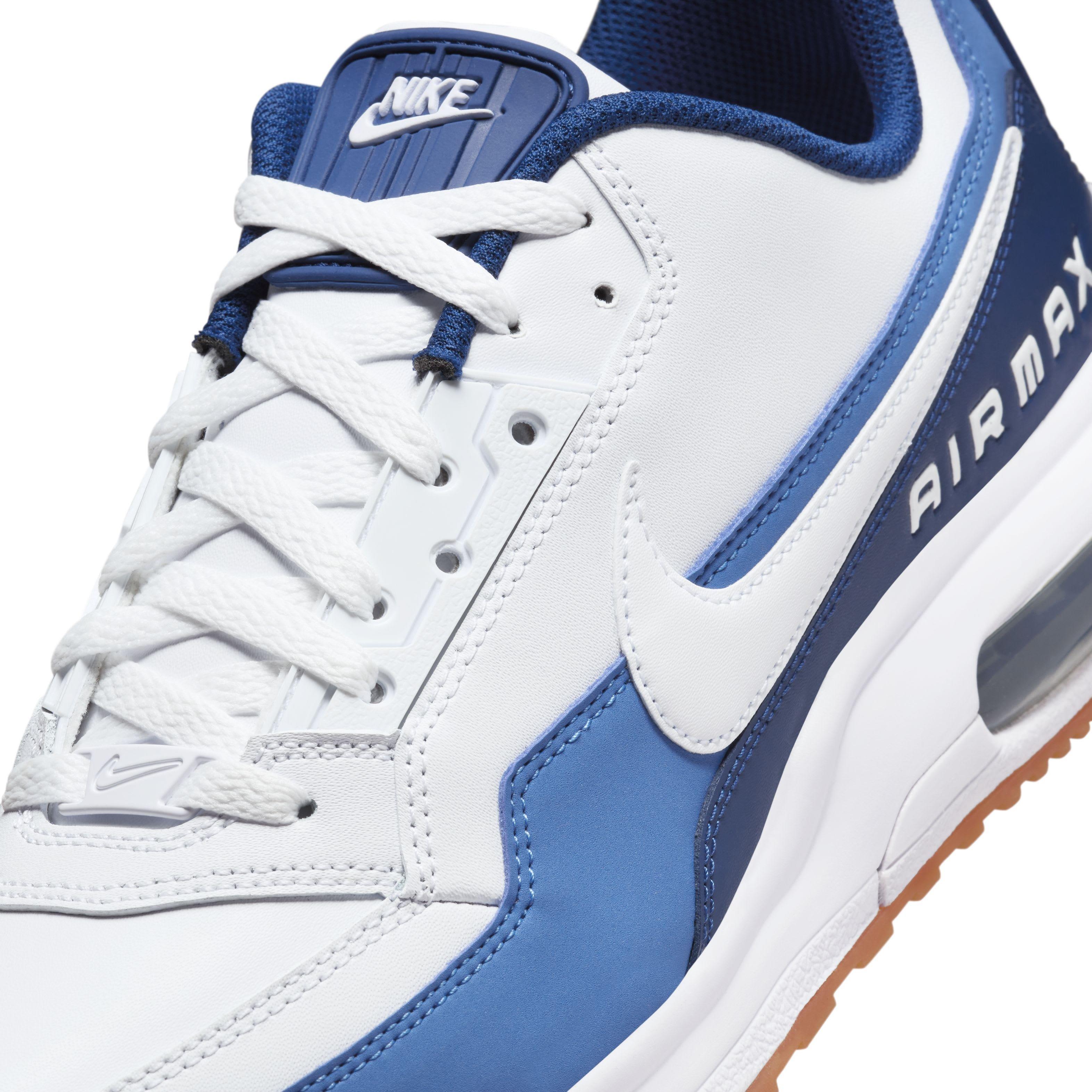 Nike Air Max LTD 3 "White/Coastal Blue/Star Blue/White" Men's Shoe - WHITE/BLUE/BLUE/WHITE Thumbnail View 7