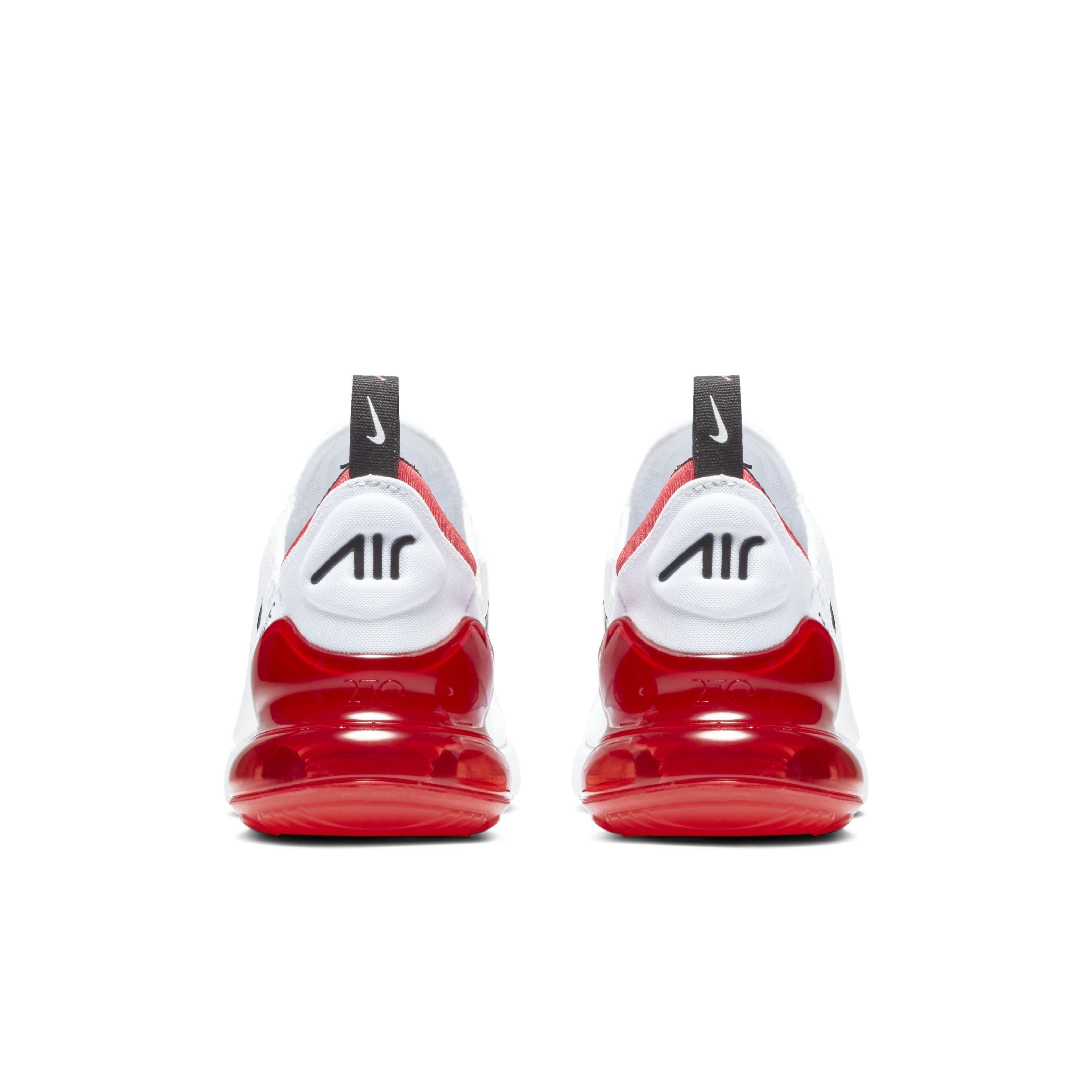 Nike Air Max 270 "White/University Red/Black" Men's Shoe - WHITE/RED/BLACK Thumbnail View 4