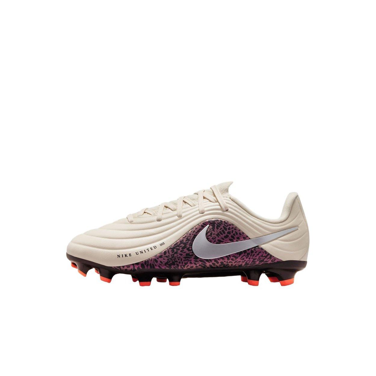 Nike United Jr. Tiempo Maestro Academy MG "Fossil/Burgundy/Silver" Preschool Kids' Soccer Cleat