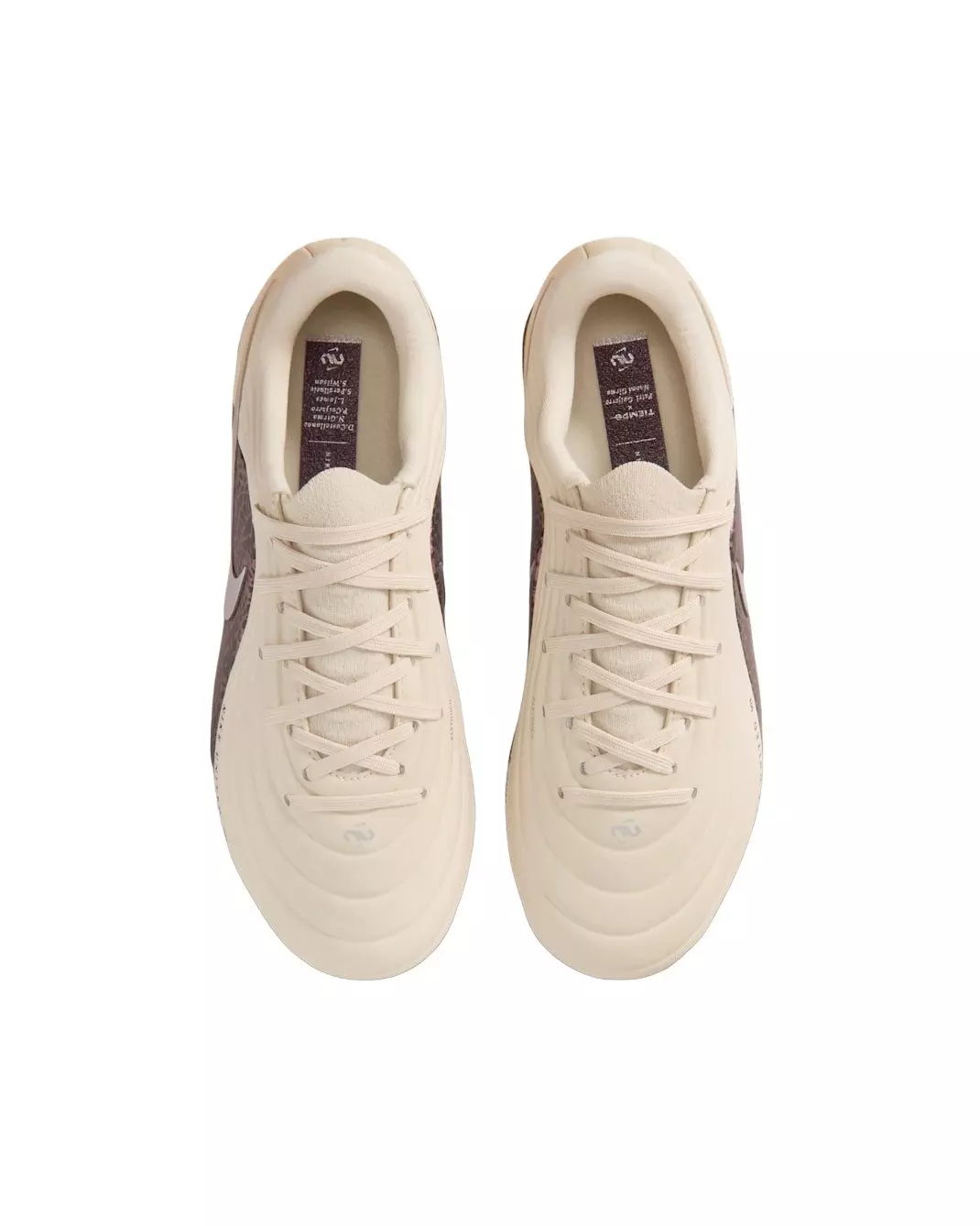 Nike United Jr. Tiempo Maestro Academy MG "Fossil/Burgundy/Silver" Preschool Kids' Soccer Cleat - FOSSIL/BURGUNDY/SILVER