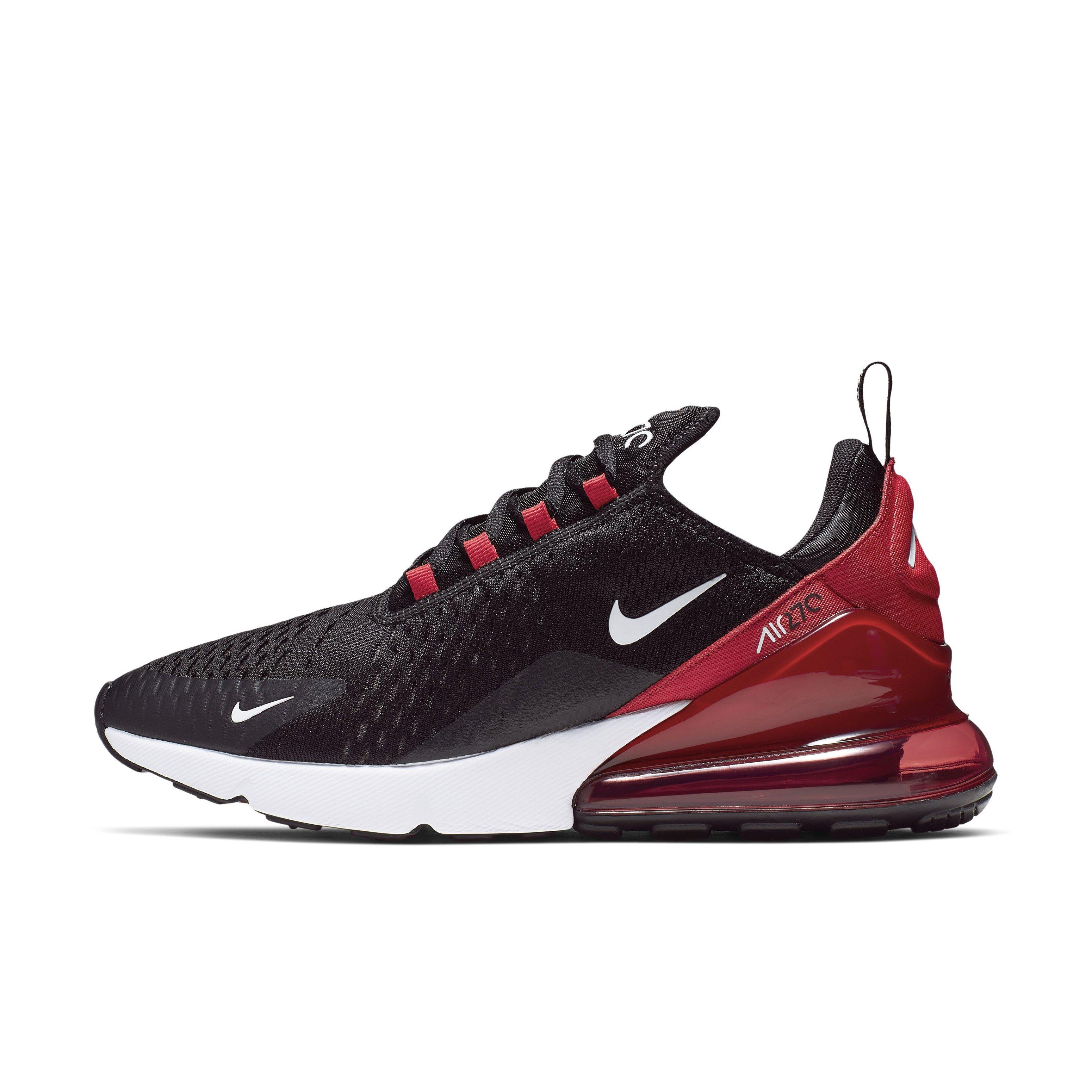 Nike Air Max 270 Black University Red Anthracite White Men s Shoe Hibbett