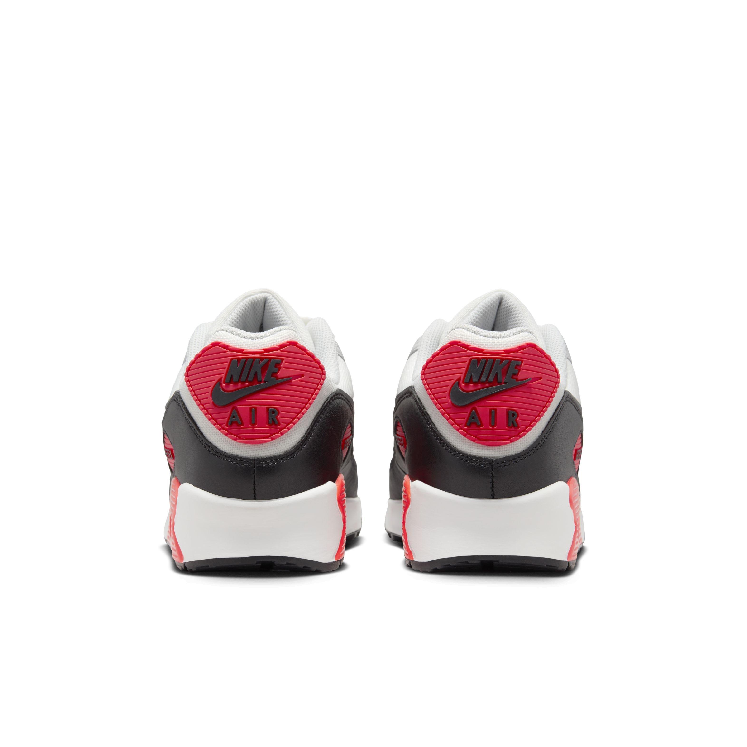 Nike Air Max 90 GORE-TEX "Summit White/Bright Crimson/Black/Cool Grey" Men's Shoe - WHITE/CRIMSON/BLACK/GREY Thumbnail View 5