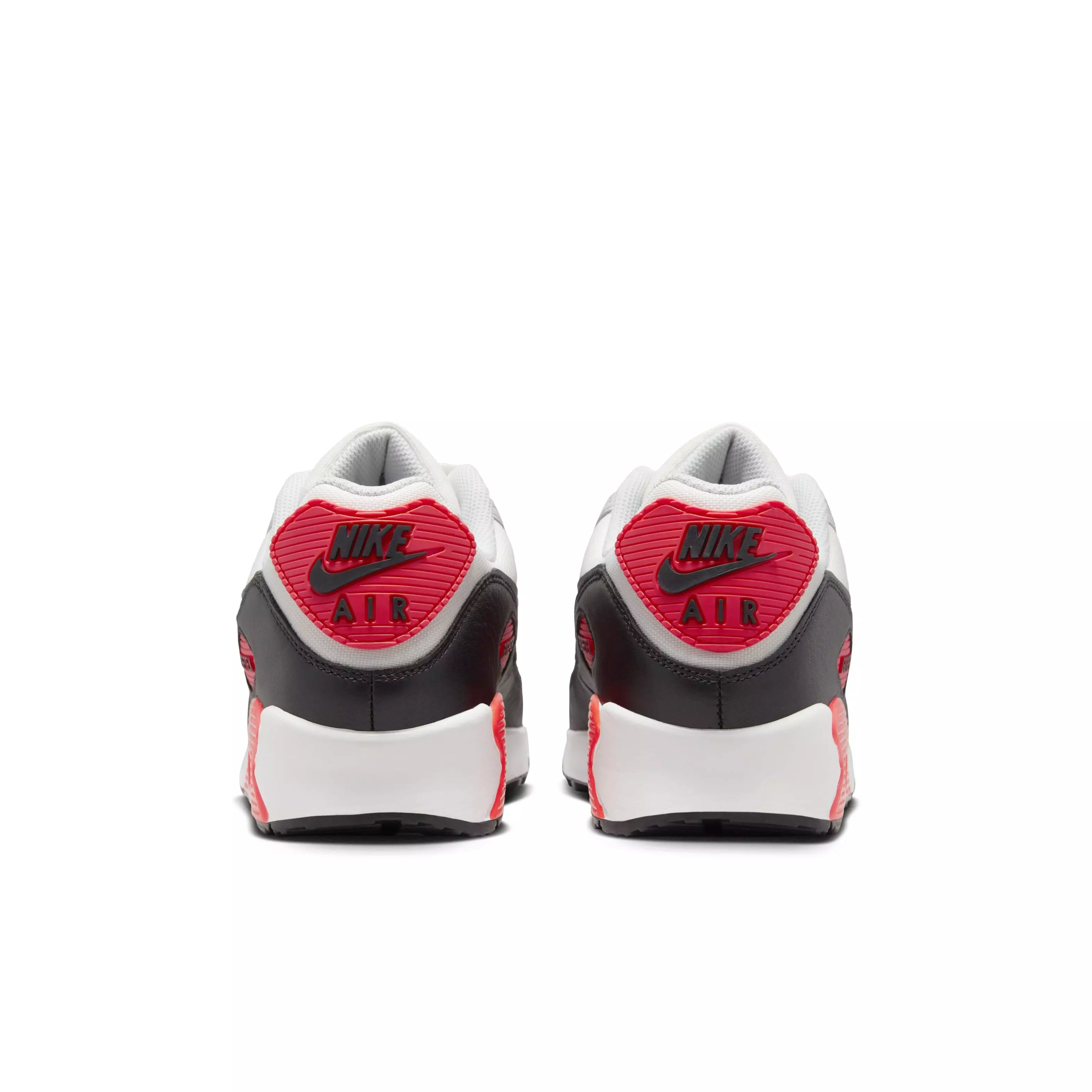 Nike Air Max 90 GORE-TEX "Summit White/Bright Crimson/Black/Cool Grey" Men's Shoe - WHITE/CRIMSON/BLACK/GREY