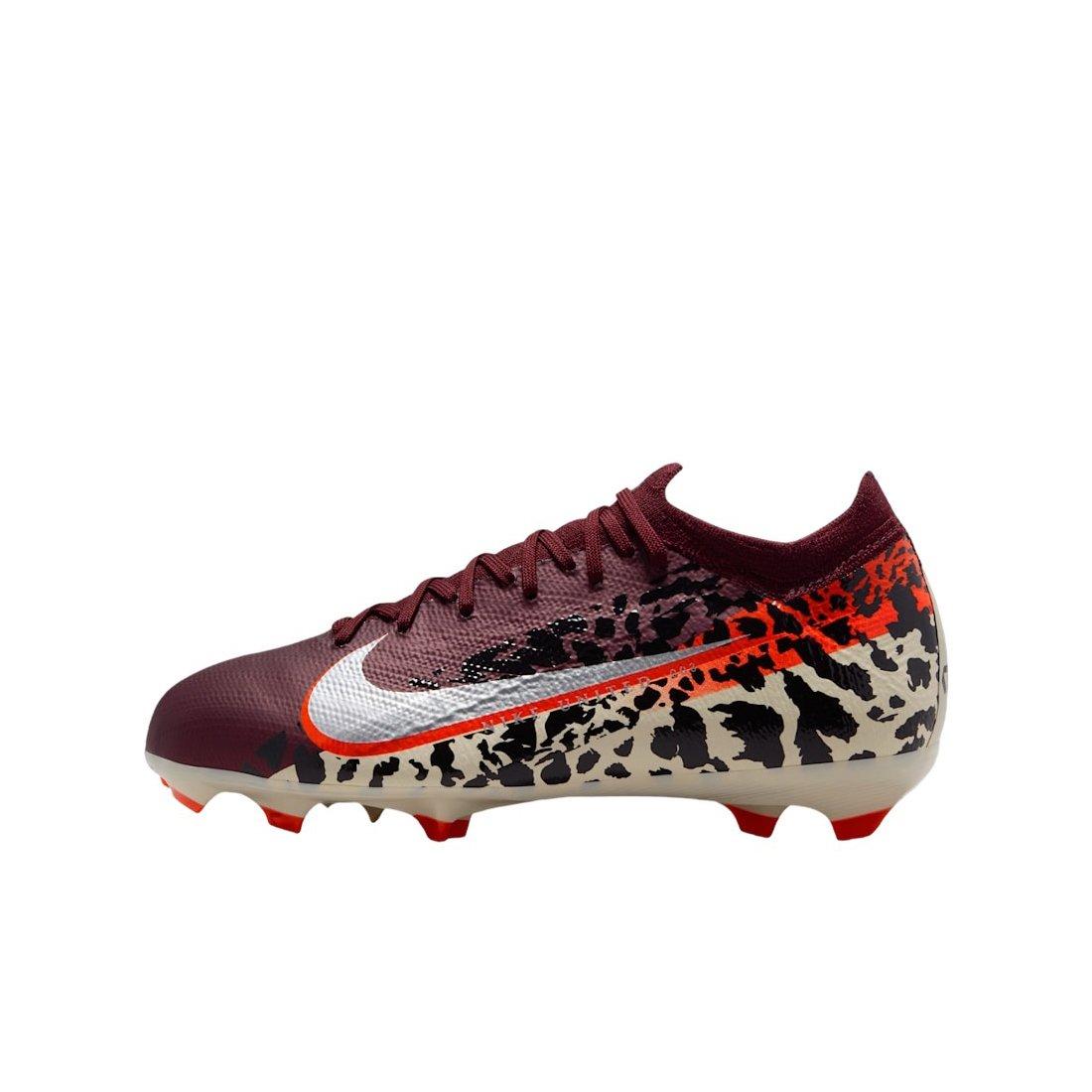 Nike United Jr. Mercurial Vapor 16 Pro "Burgundy/Red/Fossil/Silver" Grade School Kids' Soccer Cleat