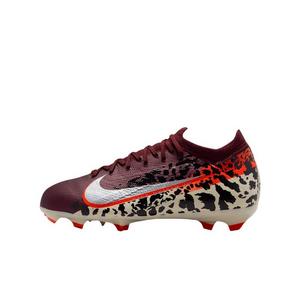 Nike United Jr. Mercurial Vapor 16 Pro "Burgundy/Red/Fossil/Silver" Grade School Kids' Soccer Cleat