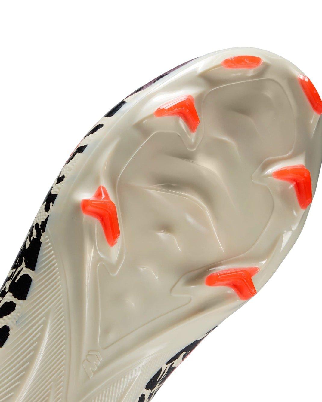 Nike United Jr. Mercurial Vapor 16 Pro "Burgundy/Red/Fossil/Silver" Grade School Kids' Soccer Cleat - BURGUNDY/RED/FOSSIL/SILVER Thumbnail View 8