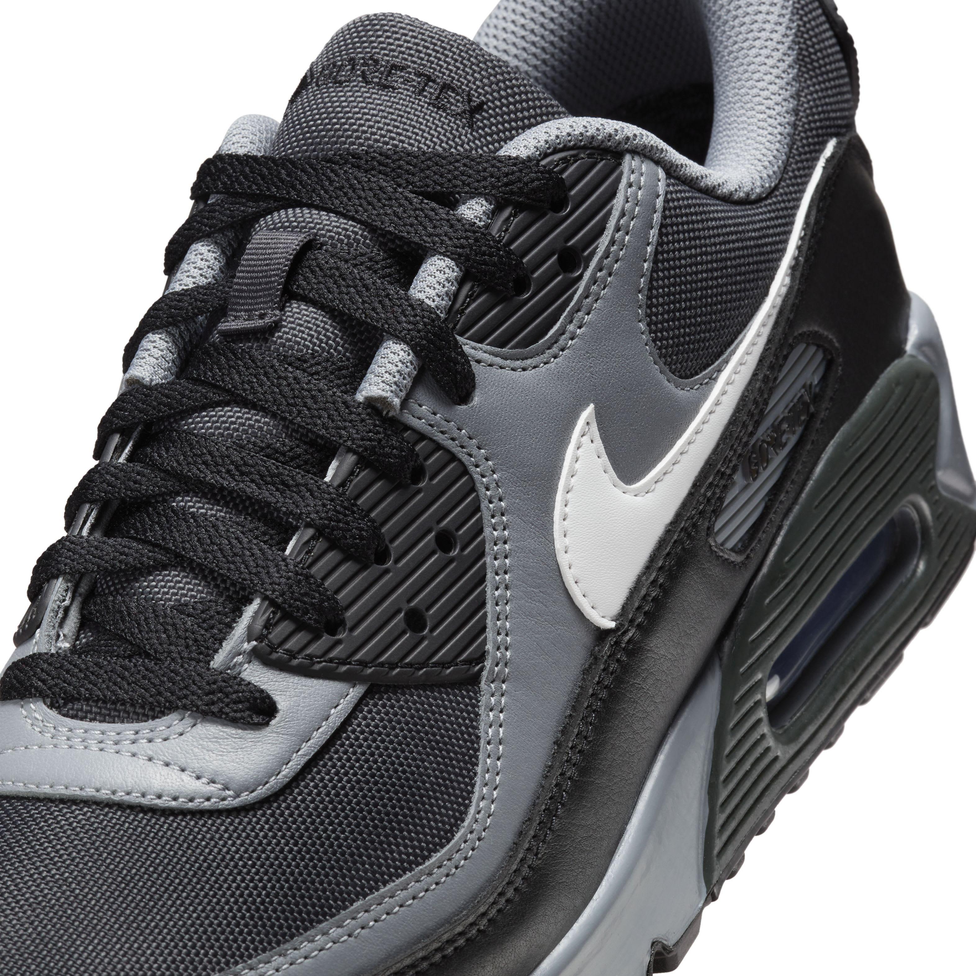 Air max 90 on sale black and wolf grey