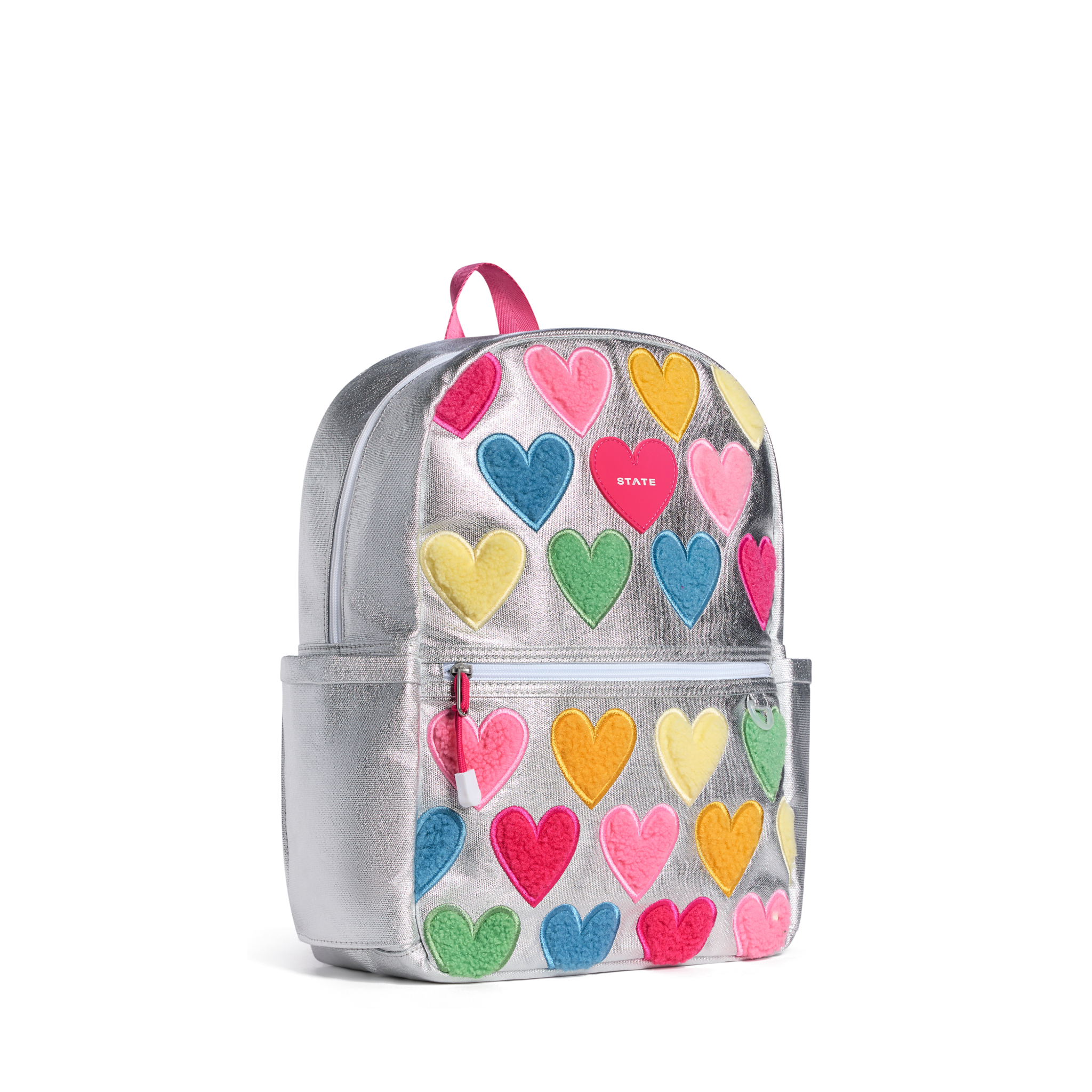STATE Bags Kane Backpack - Happy Fuzzy Hearts - HAPPY FUZZY HEARTS