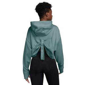 Nike Women's Pro Therma-FIT Fleece Graphic Hoodie -Green