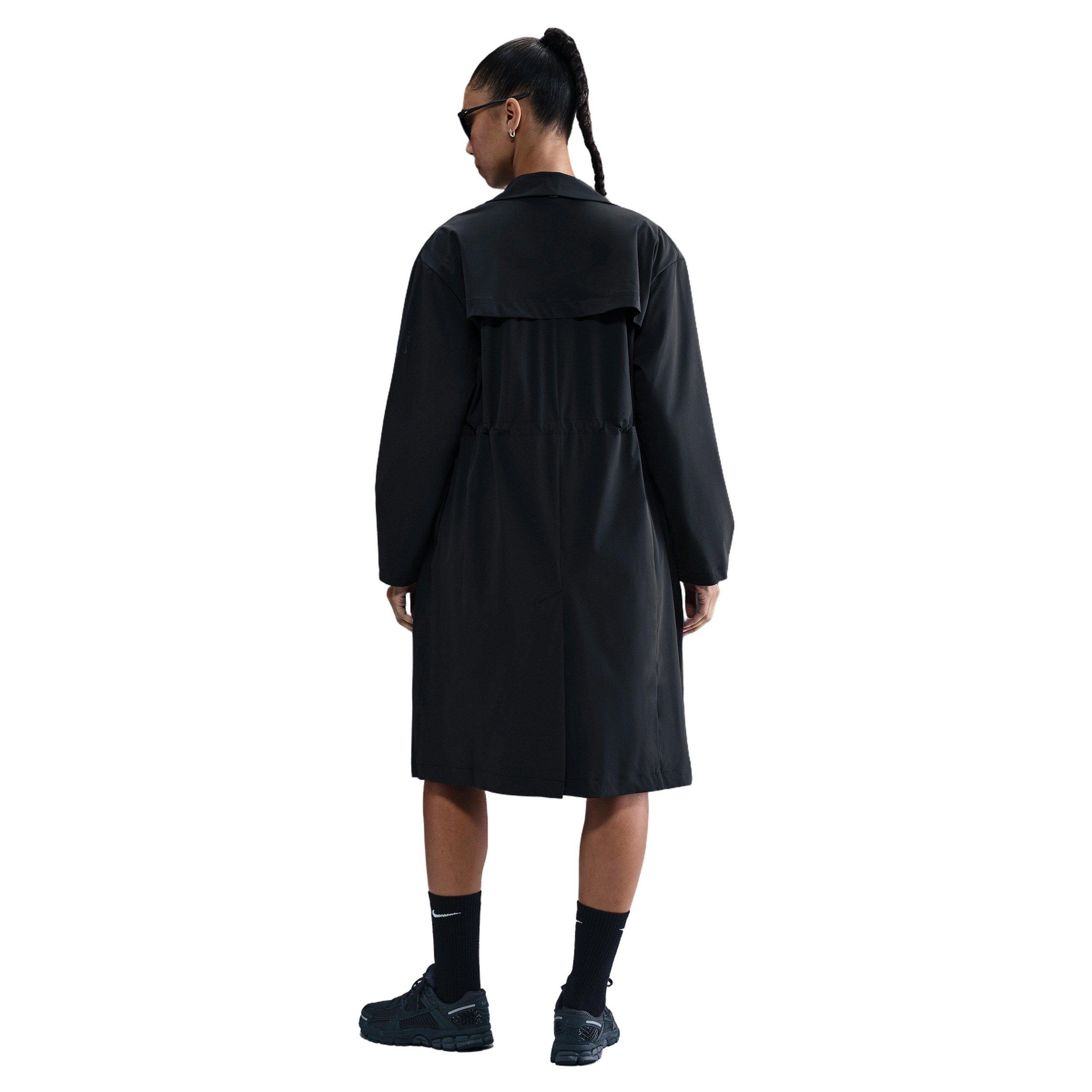 Nike 24.7 PerfectStretch Trench Coat - Black | Hibbett