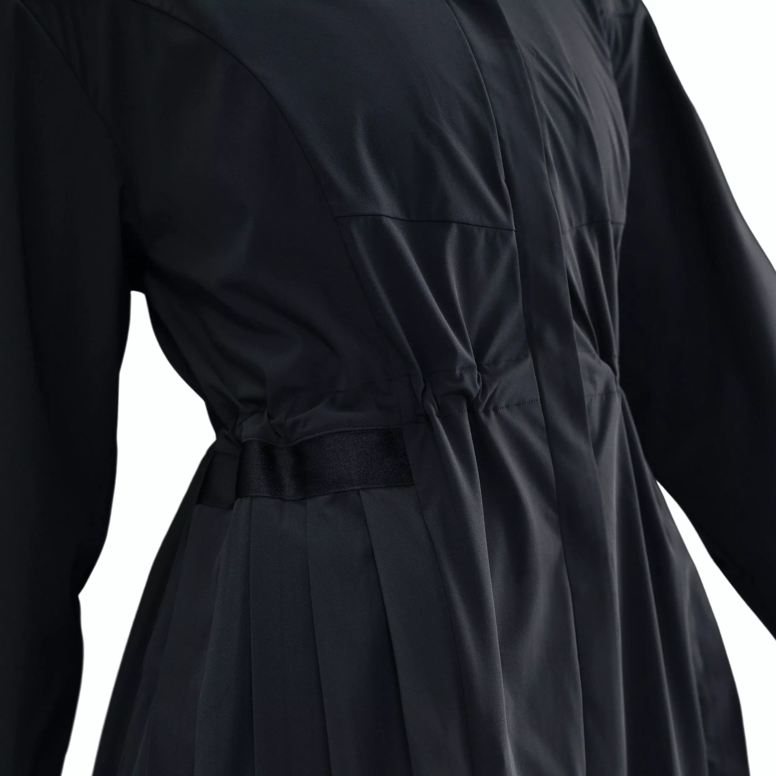 Nike Women's 24.7 PerfectStretch Dri-FIT Oversized Trench Coat - Black - BLACK