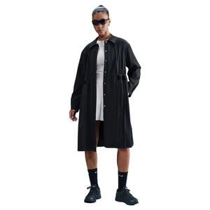 Nike Women's 24.7 PerfectStretch Dri-FIT Oversized Trench Coat -Black