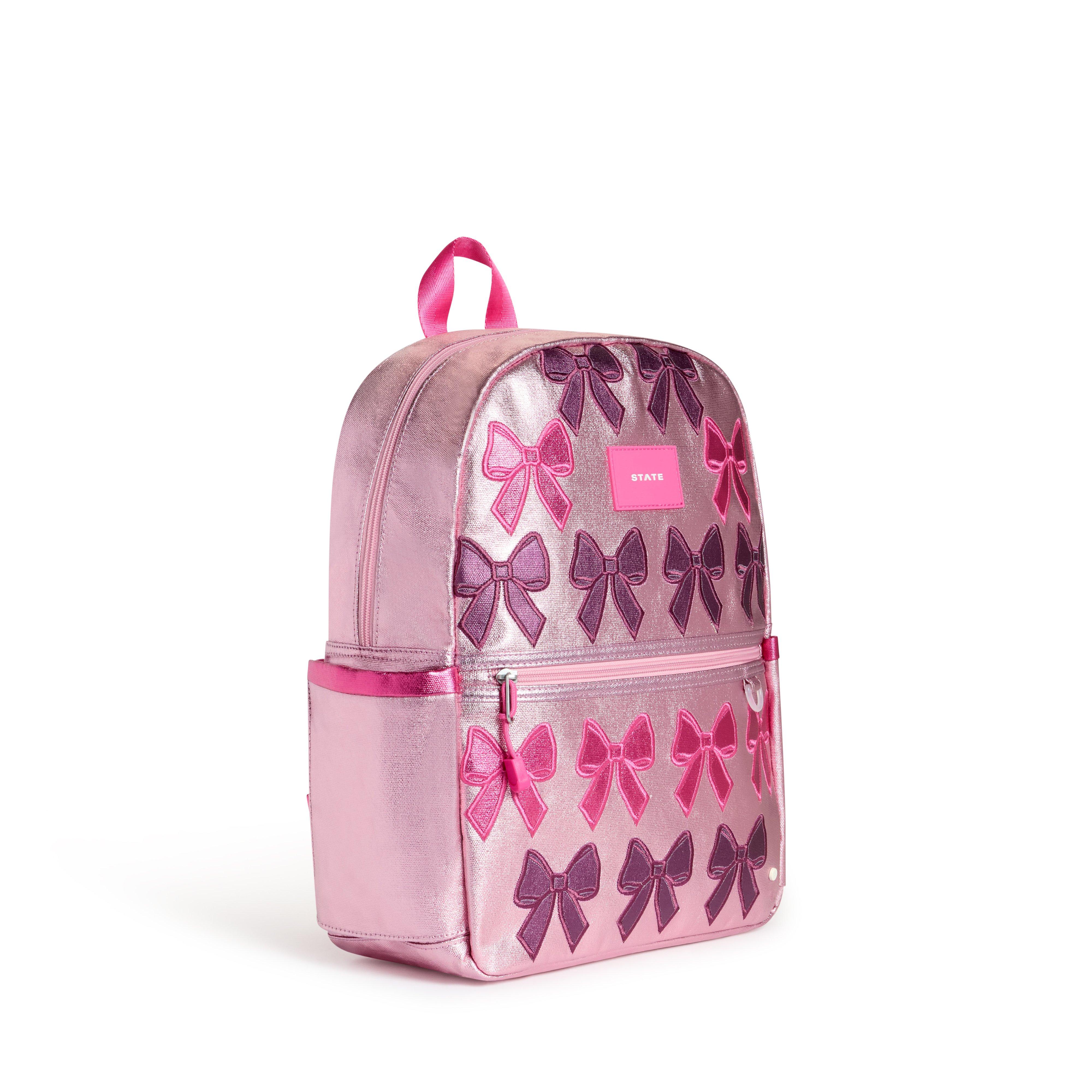 STATE Bags Kane Backpack - Patchwork Bows - PATCHWORK BOWS