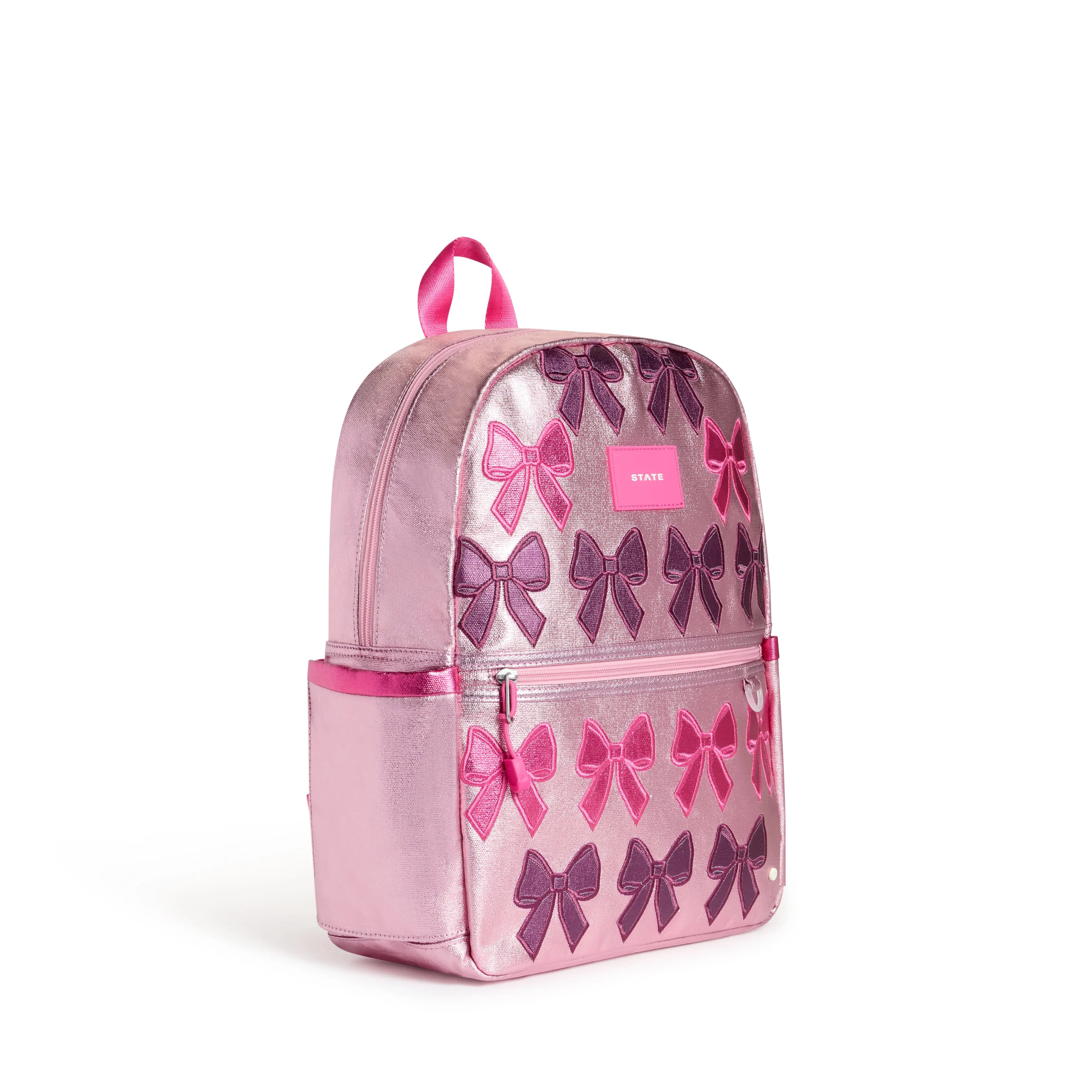 STATE Bags Kane Backpack - Patchwork Bows - PATCHWORK BOWS
