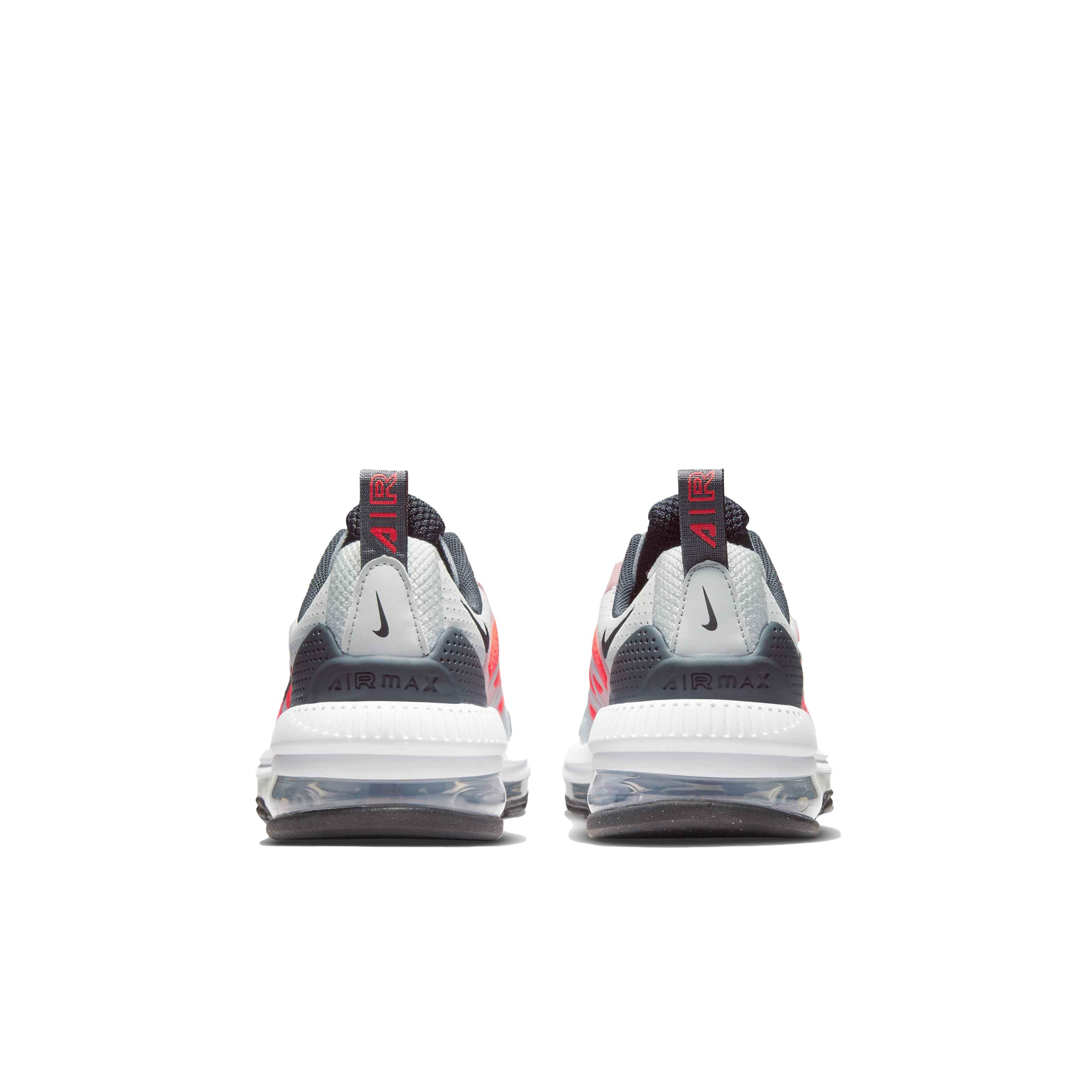Nike Air Max Genome "Pure Platinum/White/Bright Crimson/Black" Grade School Boys' Shoe - GREY Thumbnail View 5
