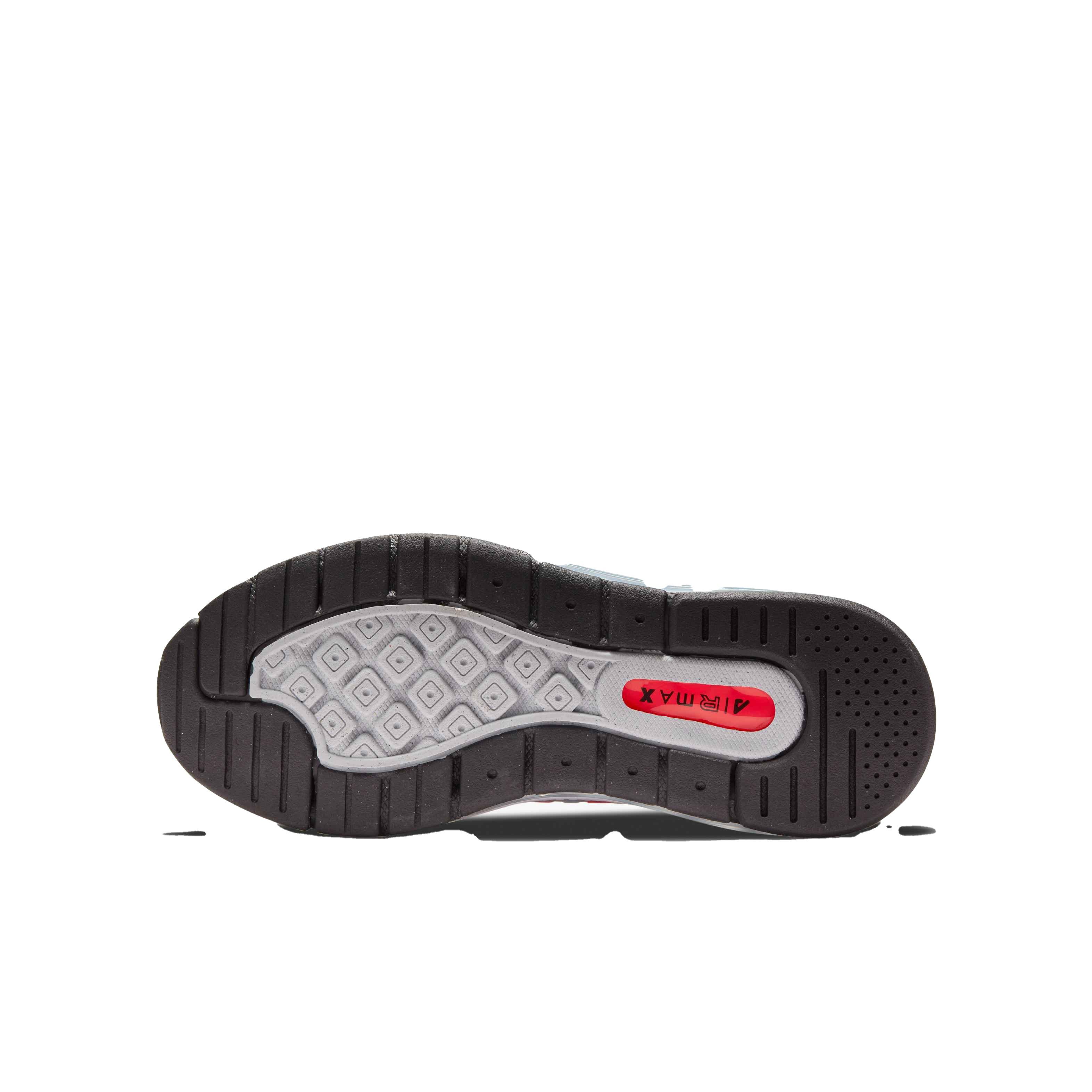 Nike Air Max Genome "Pure Platinum/White/Bright Crimson/Black" Grade School Boys' Shoe - GREY Thumbnail View 6