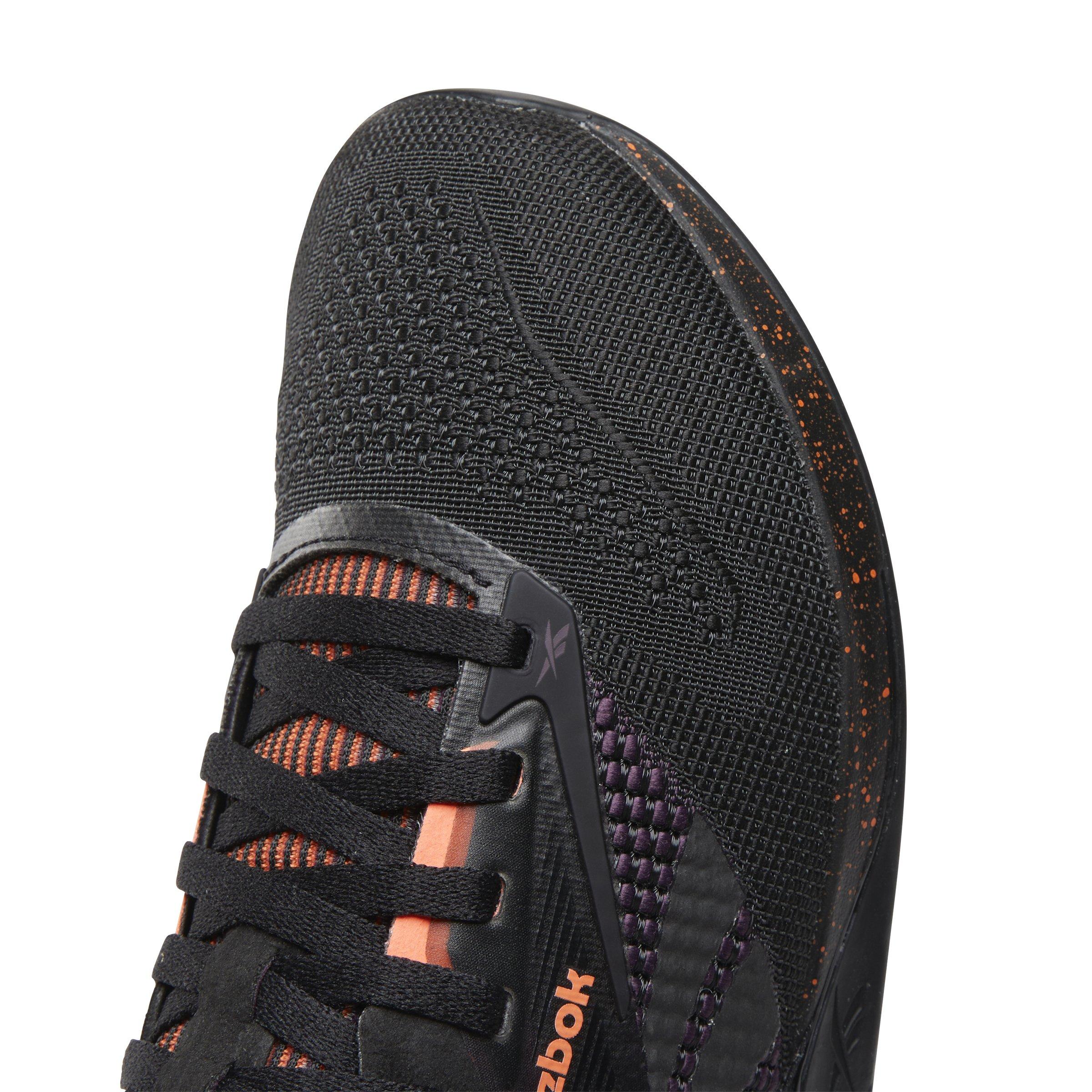 Reebok Nano X4 "Black/Midnight Plum/Digital Coral" Women's Training Shoe - BLACK/PLUM/CORAL Thumbnail View 6