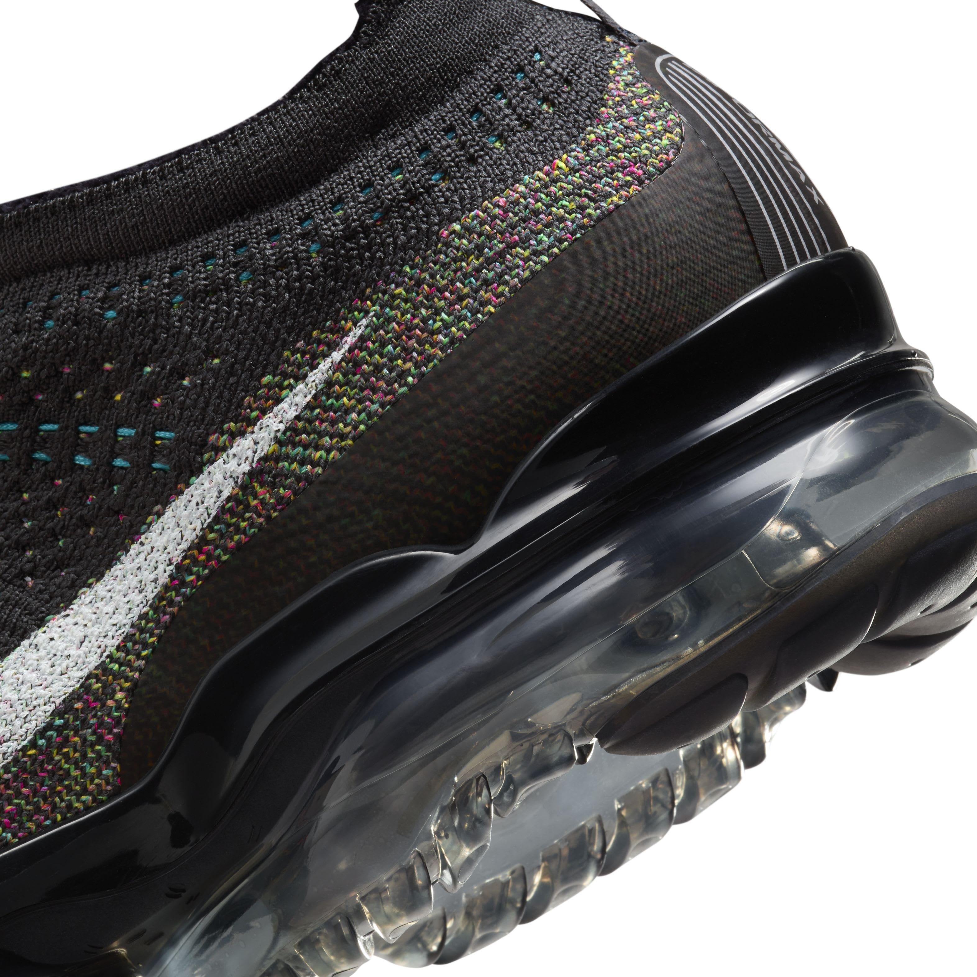 Nike Air VaporMax 2023 Flyknit "Anthracite/Black/Black/White" Men's Shoe - ANTHRACITE/BLACK/BLACK/WHITE Thumbnail View 8