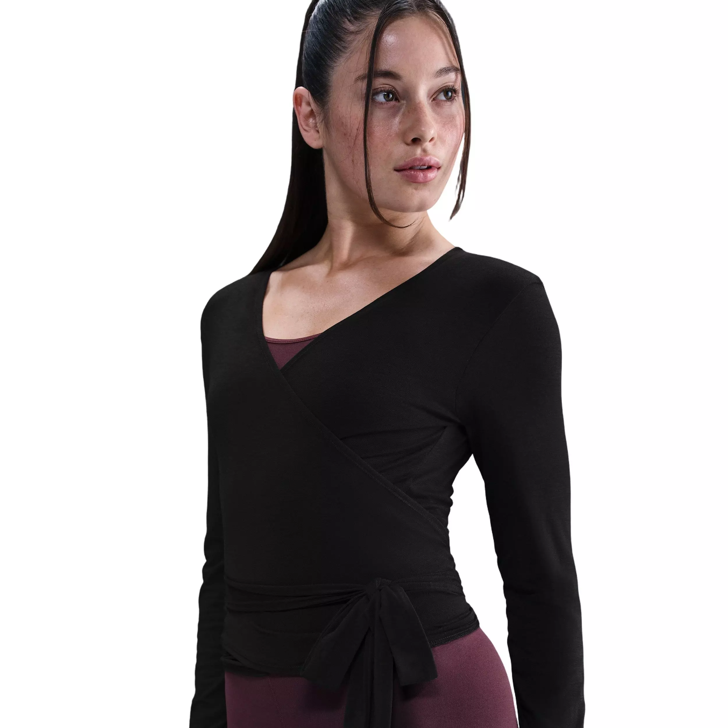 Nike Women's One Relaxed Dri-FIT Top -Black - BLACK