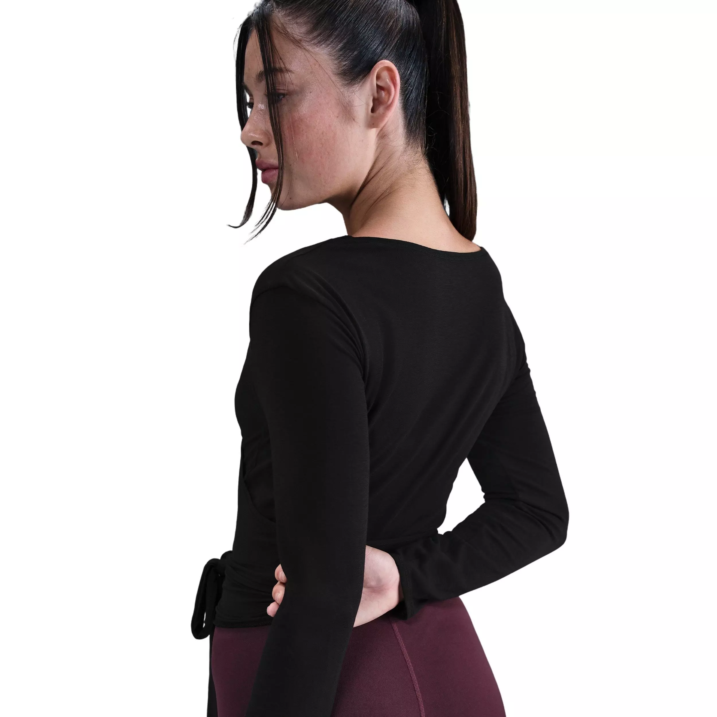 Nike Women's One Relaxed Dri-FIT Top - Black - BLACK