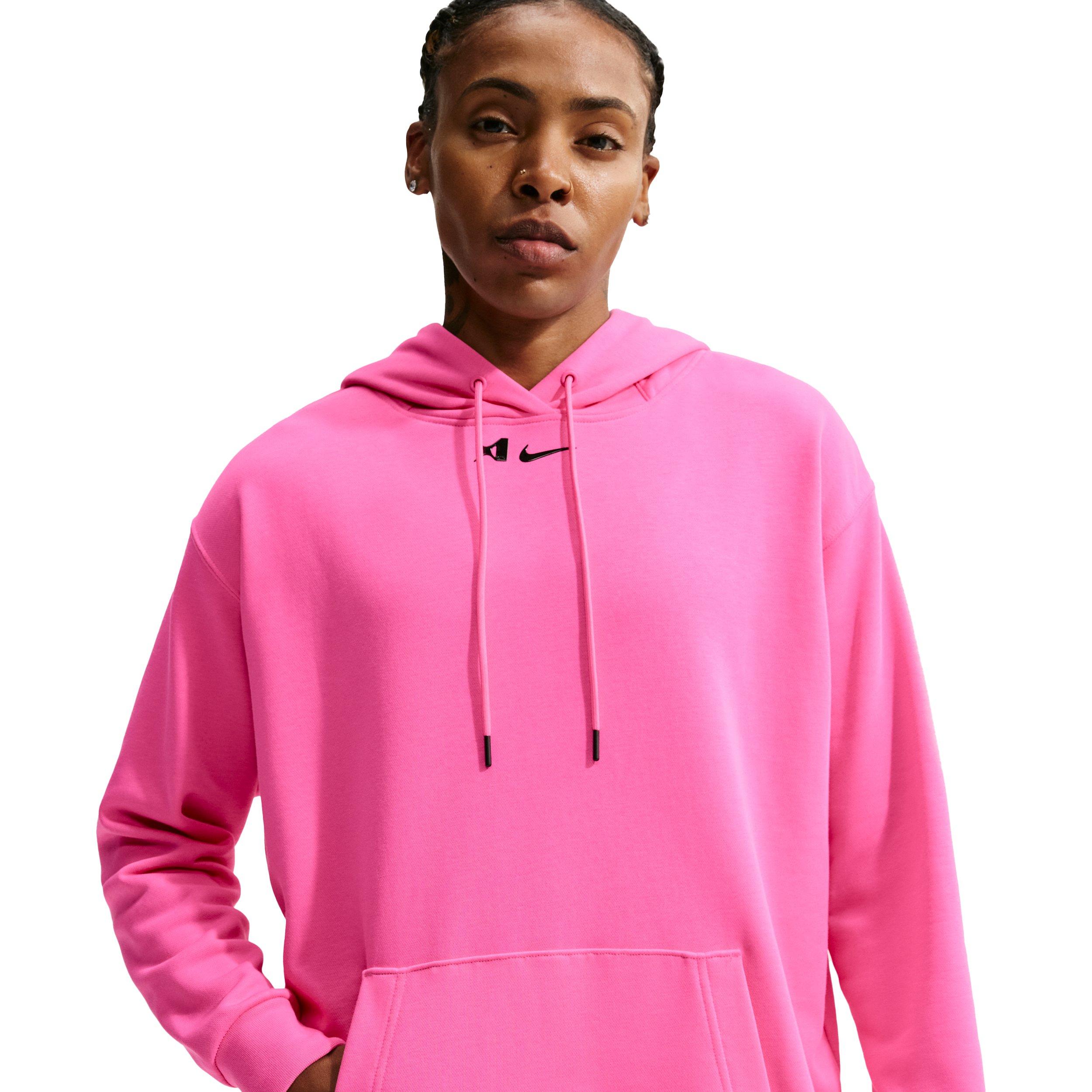 Nike A'ja Wilson Signature Women's Basketball Hoodie - PINK Thumbnail View 1