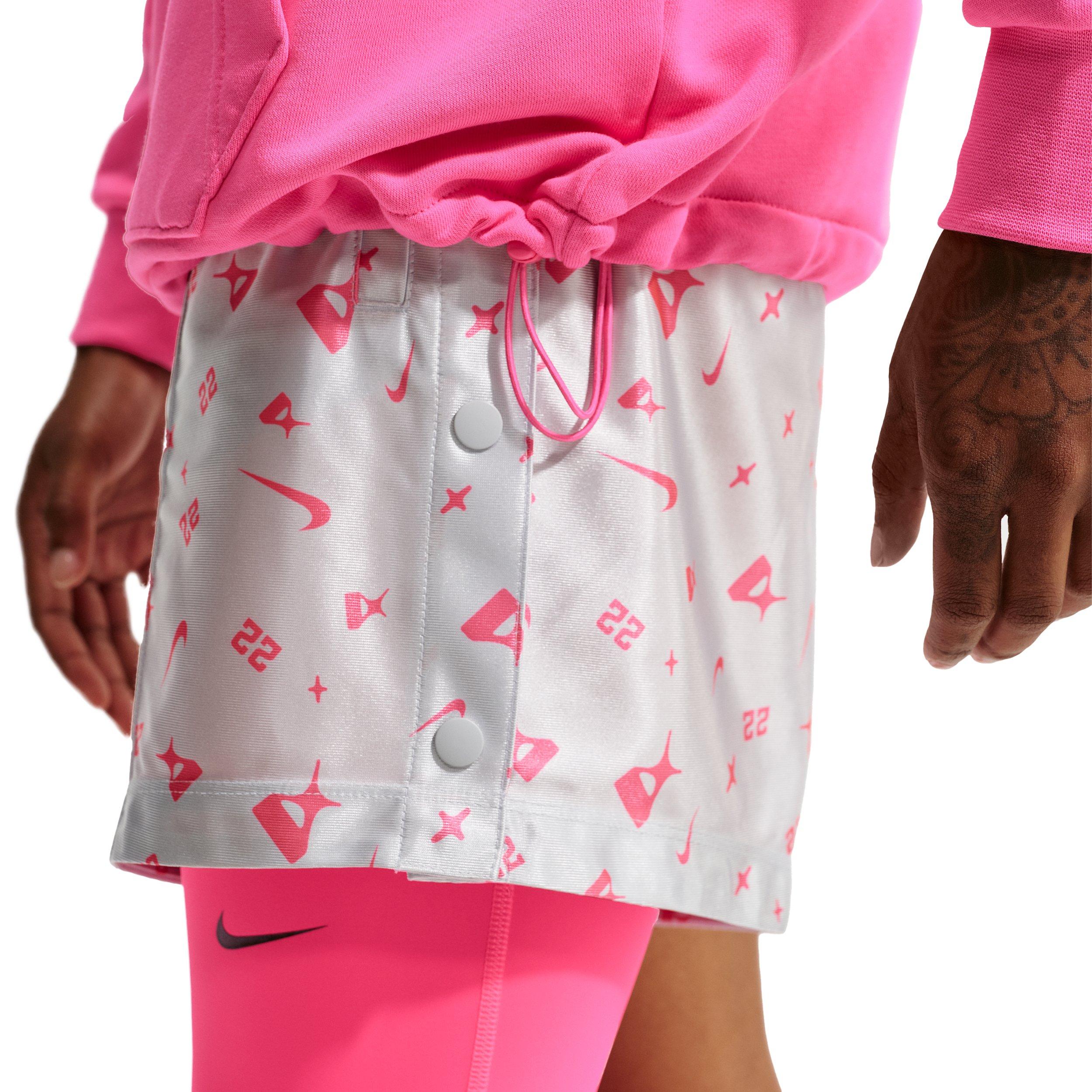 Nike A'ja Wilson Signature Women's Basketball Hoodie - PINK Thumbnail View 4