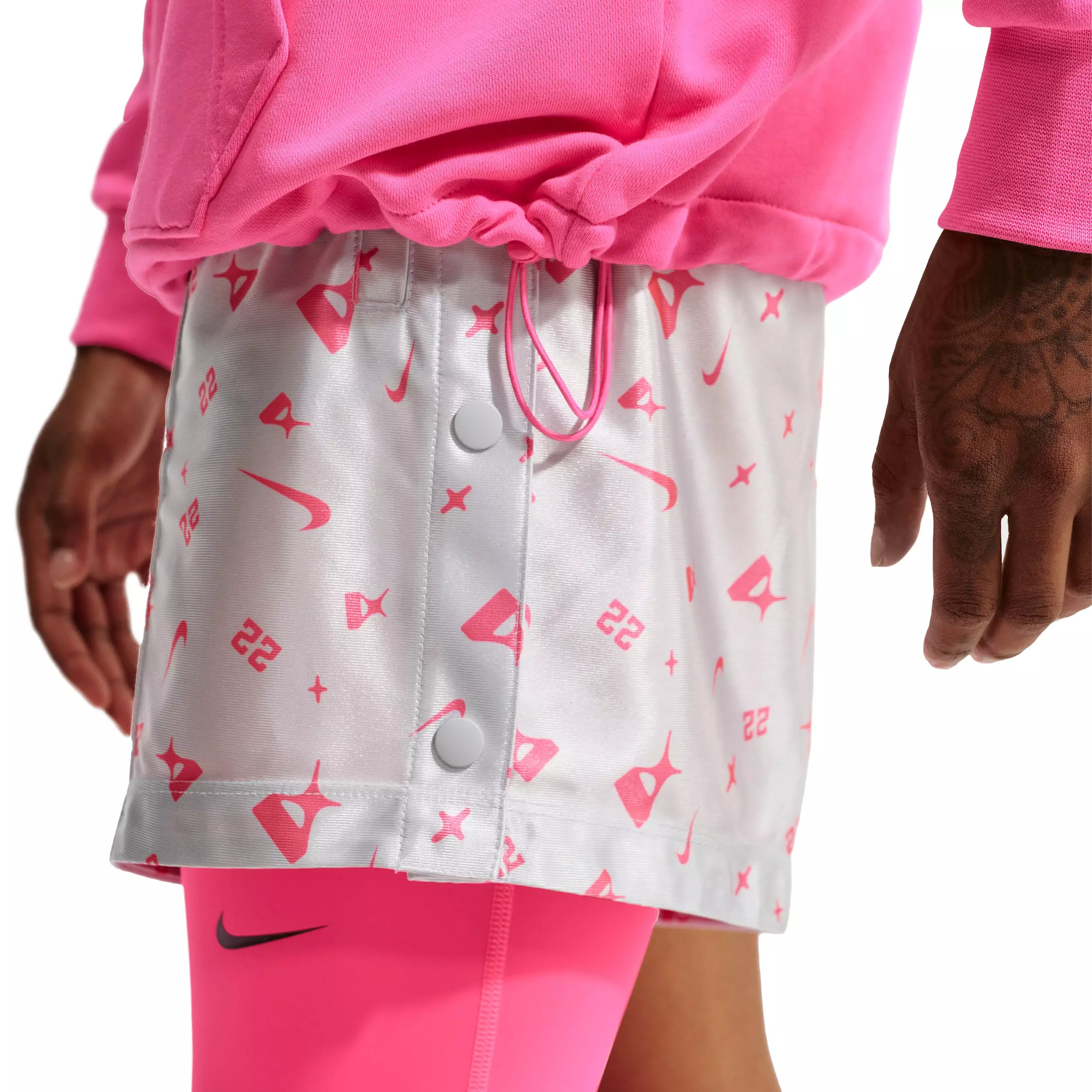 Nike A'ja Wilson Signature Women's Basketball Hoodie - PINK