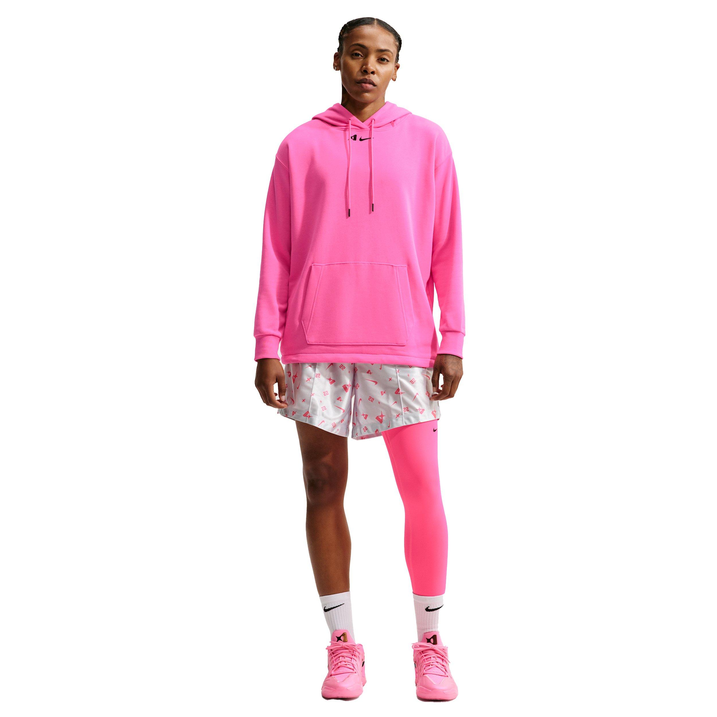 Nike A'ja Wilson Signature Women's Basketball Hoodie - PINK Thumbnail View 5