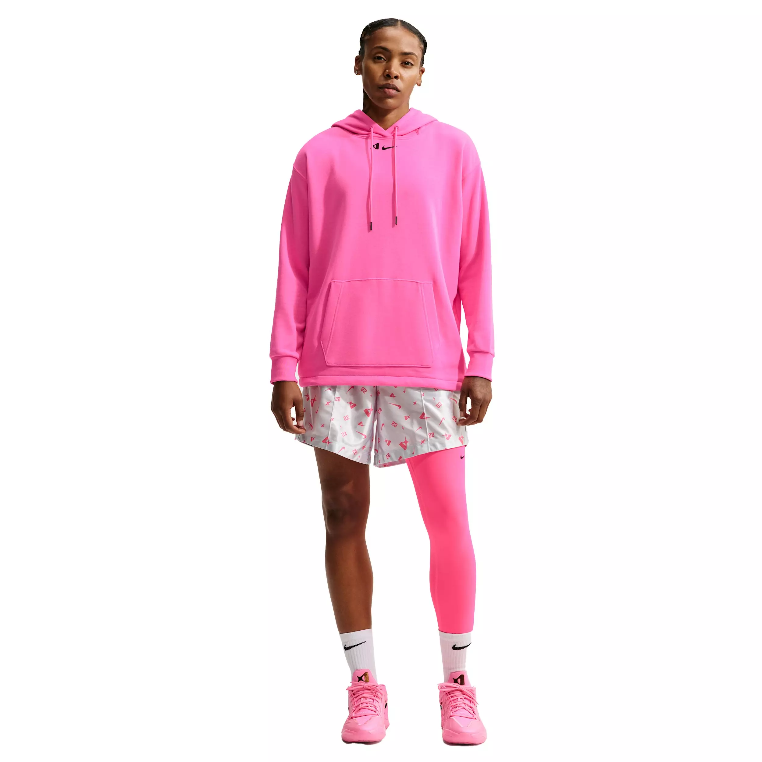 Nike A'ja Wilson Signature Women's Basketball Hoodie - PINK