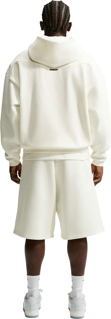 Nike Men's Standard Issue Therma-FIT Full-Zip Basketball Jacket - White - WHITE Thumbnail View 5