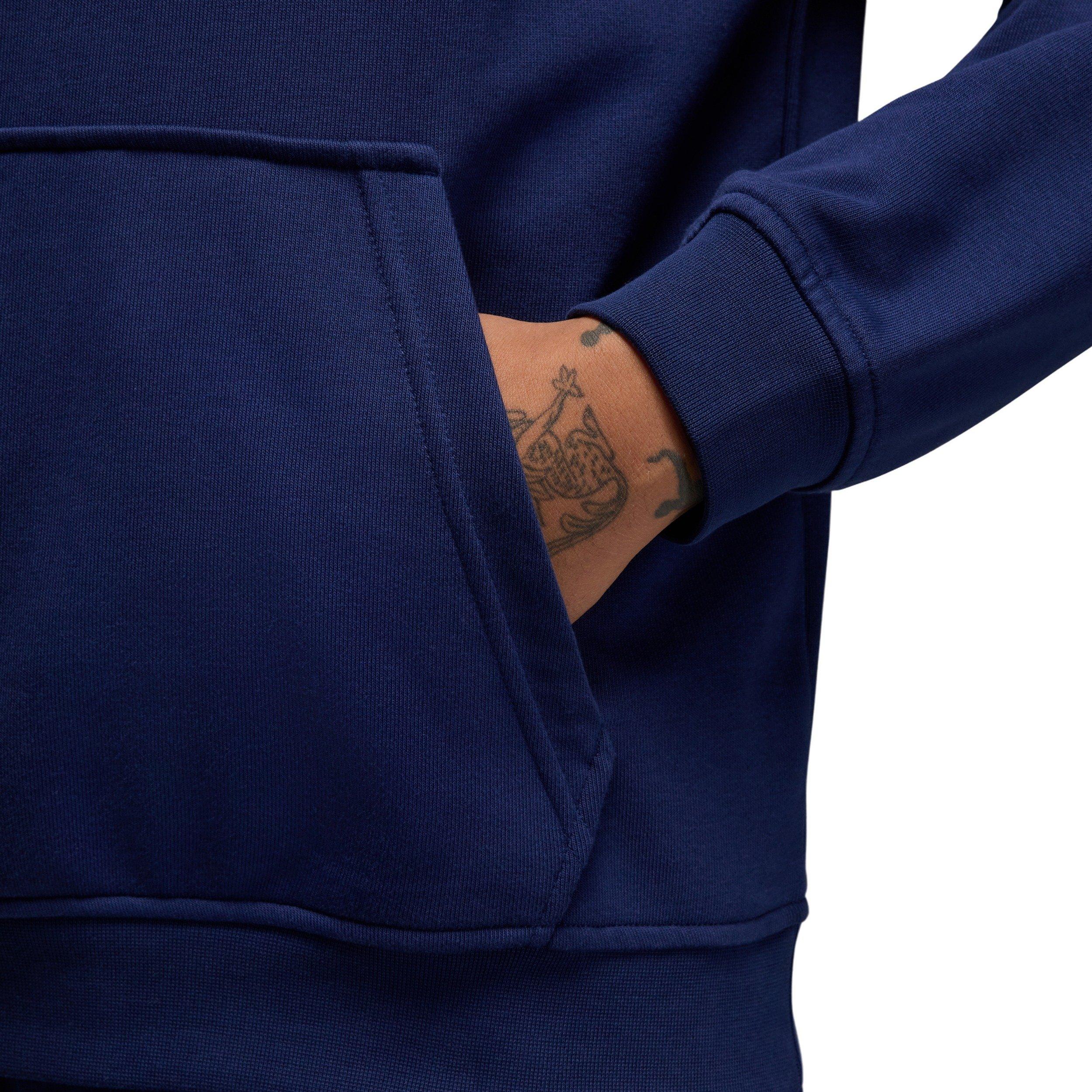 Jordan Men's Sport Crossover Pullover Dri-FIT Hoodie - Midnight Navy - MIDNIGHT NAVY Thumbnail View 4