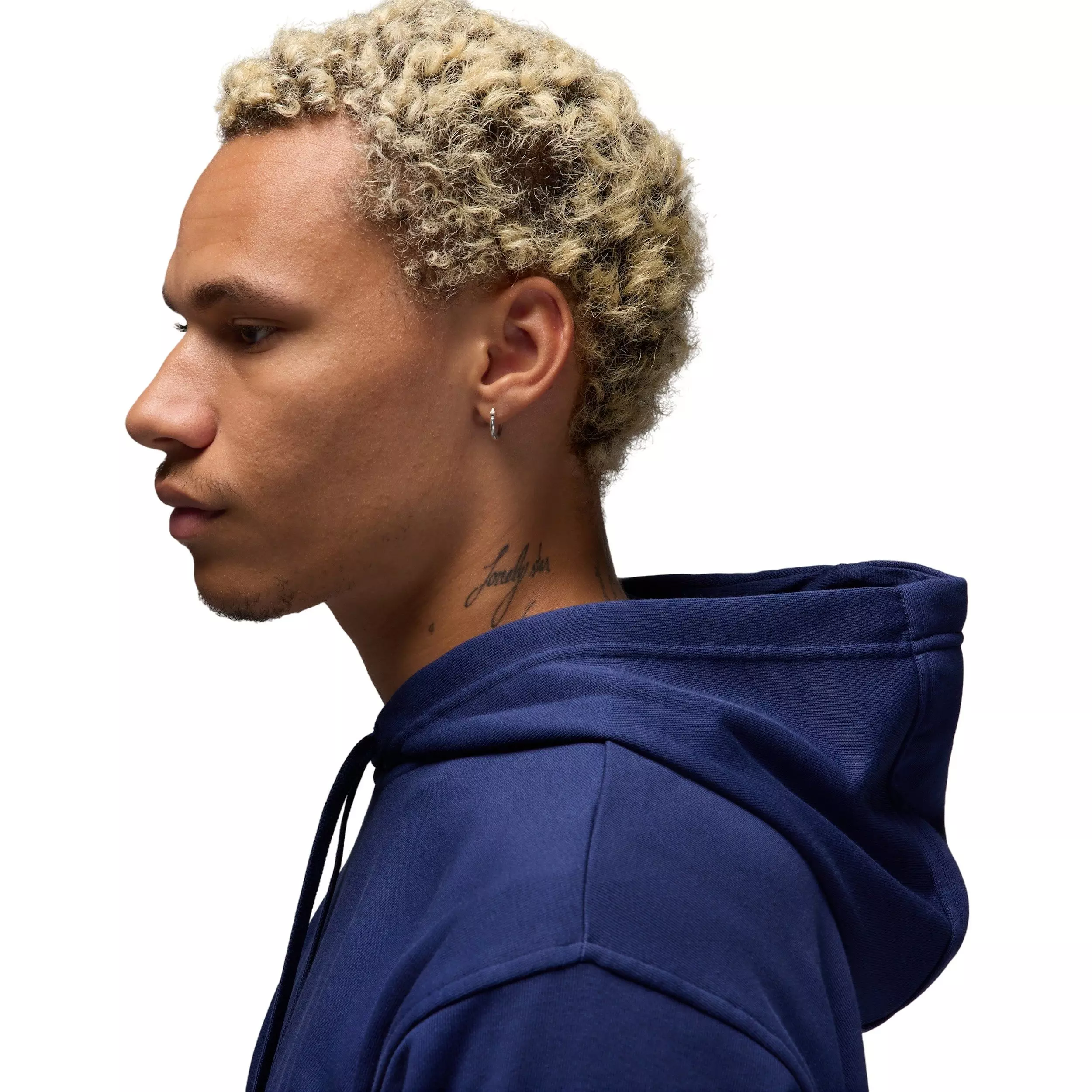 Jordan Men's Sport Crossover Pullover Dri-FIT Hoodie - Midnight Navy - MIDNIGHT NAVY