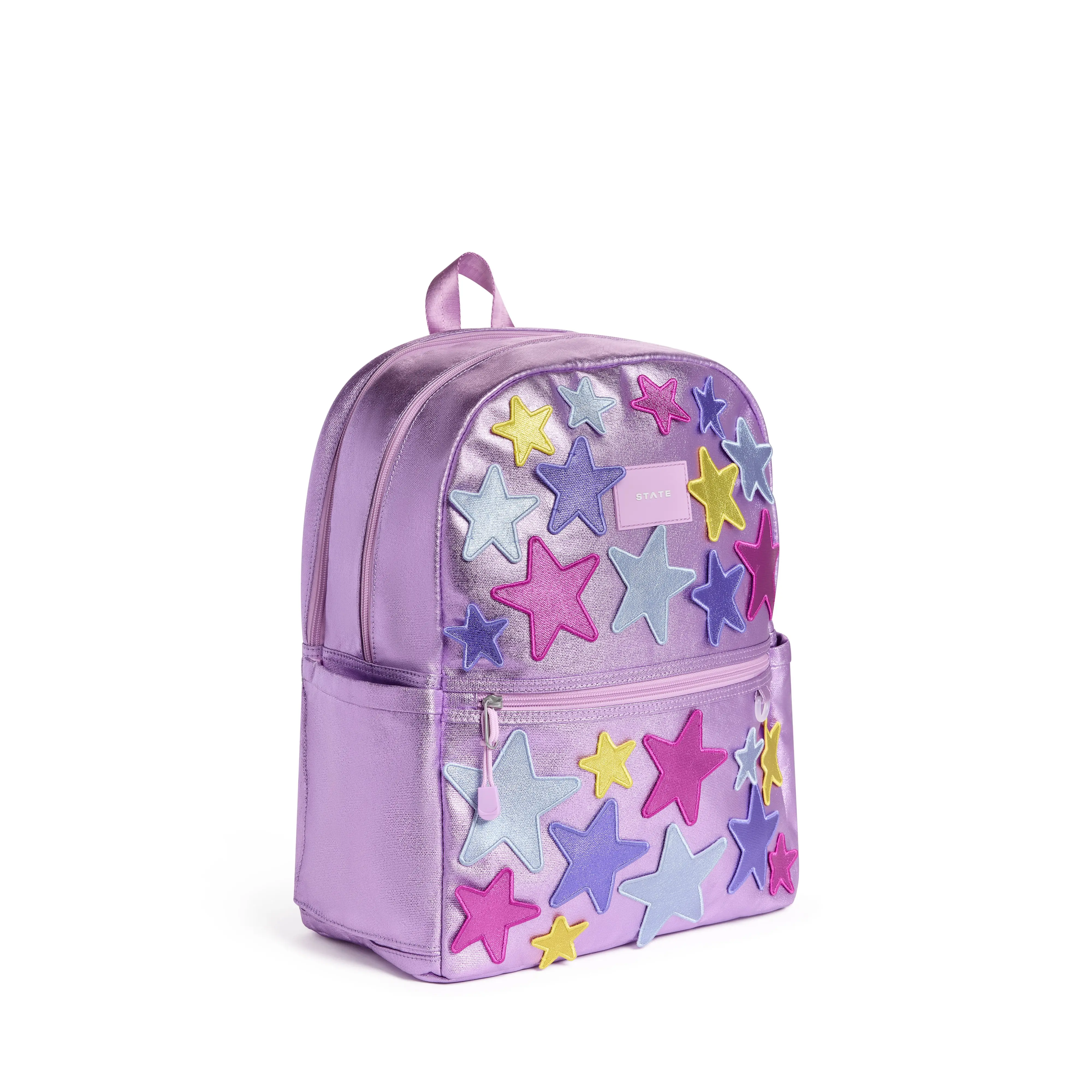 STATE Bags Kane Double Pocket Backpack - 3D Stars - 3D STARS