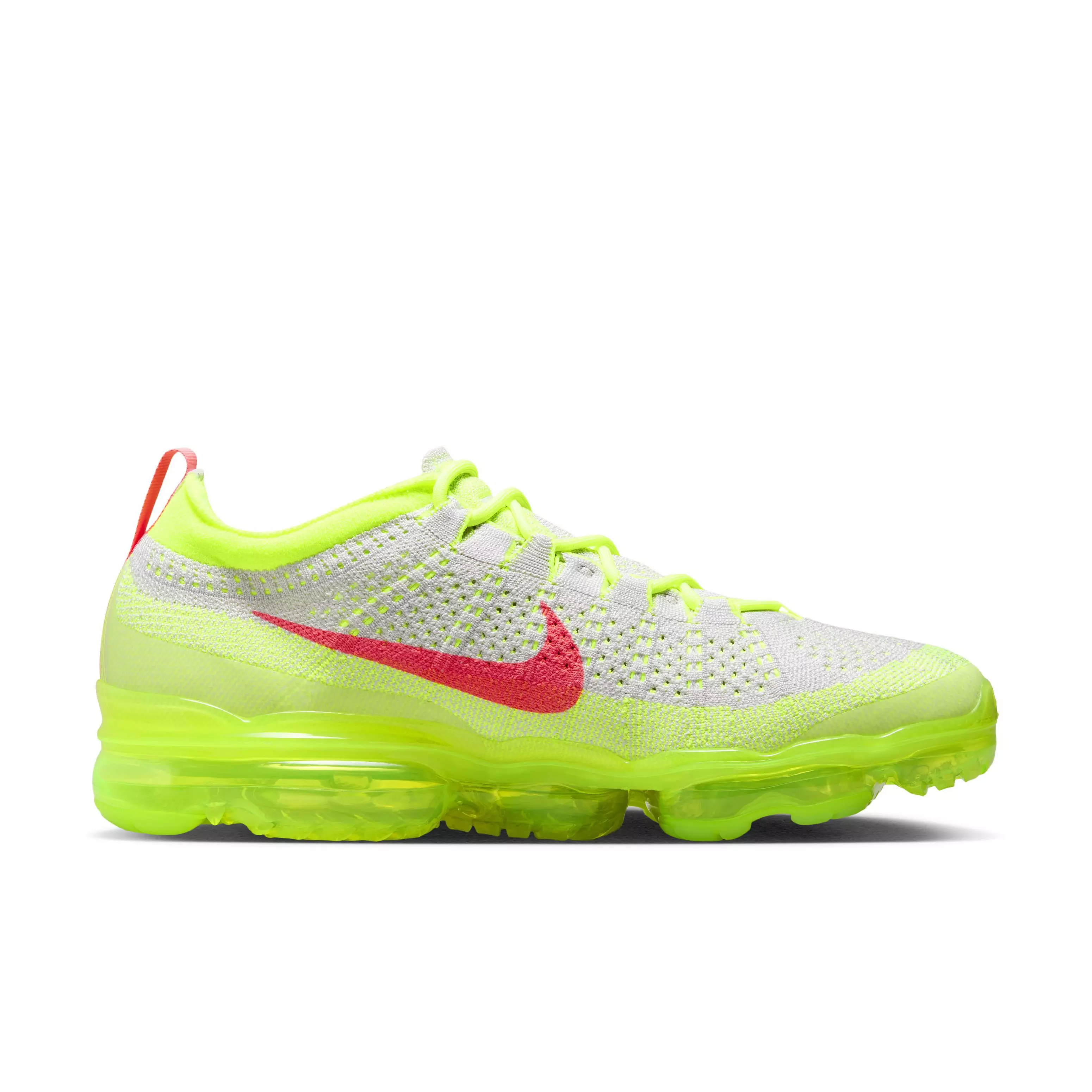 Nike Air VaporMax 2023 "Vast Grey/Volt/Hot Punch/Emerald Rise" Men's Shoe - GREY/VOLT/PINK