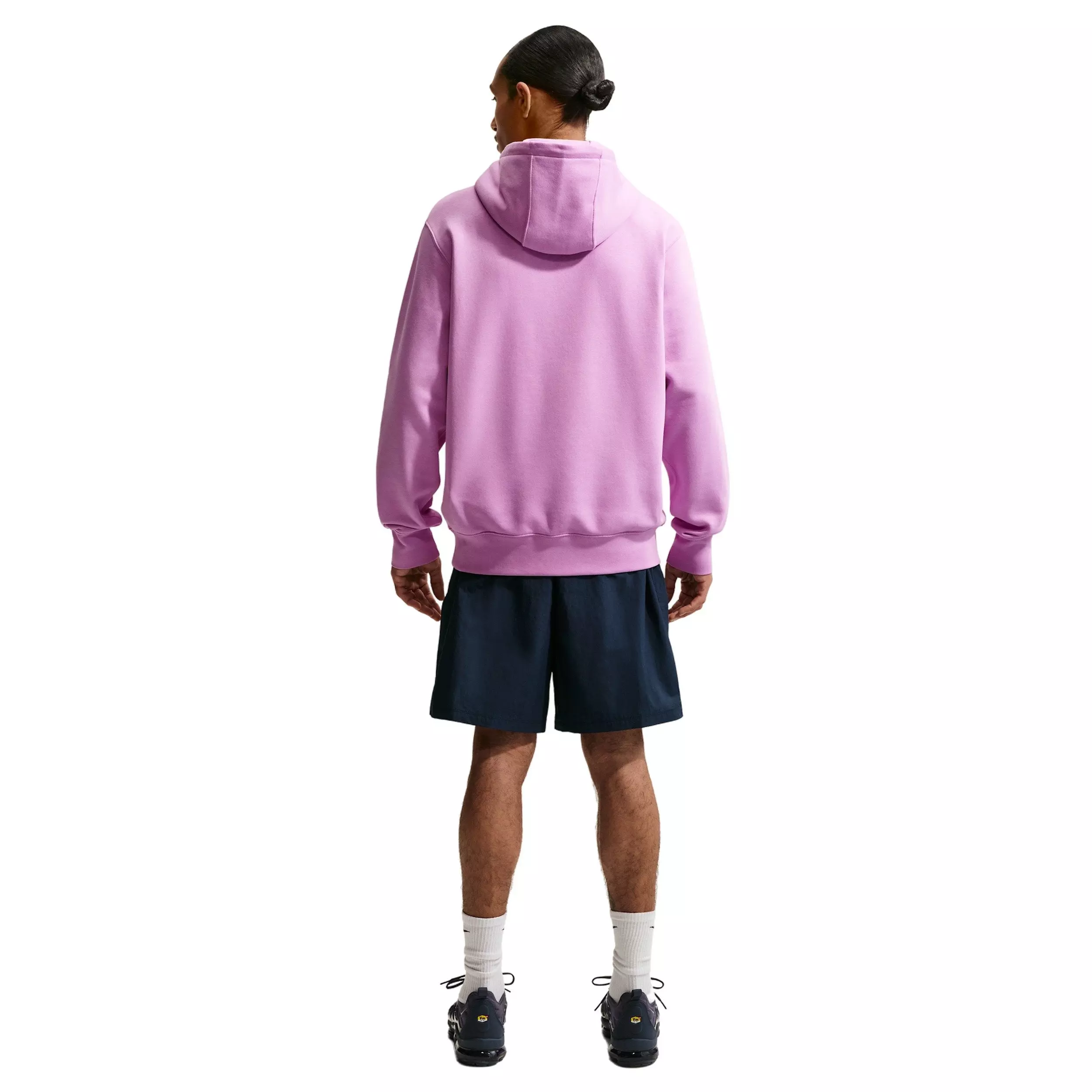 Nike Men's Club Fleece Pullover BB Hoodie - PURPLE