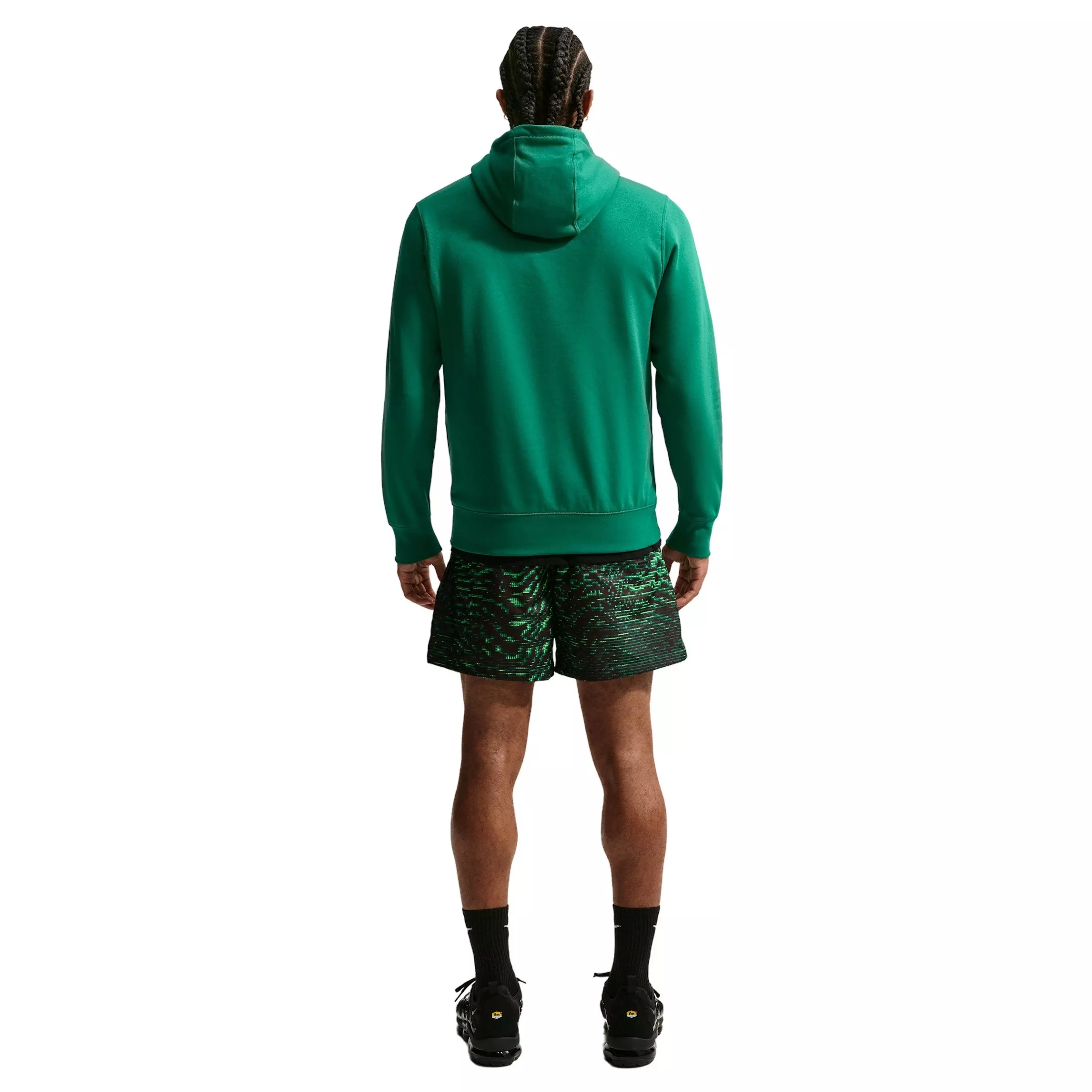 Nike Men's Club Fleece Pullover BB Hoodie - GREEN