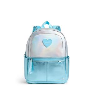 STATE Bags Kane Double Pocket Backpack - Blue Iridescent - BLUE IRIDESCENT