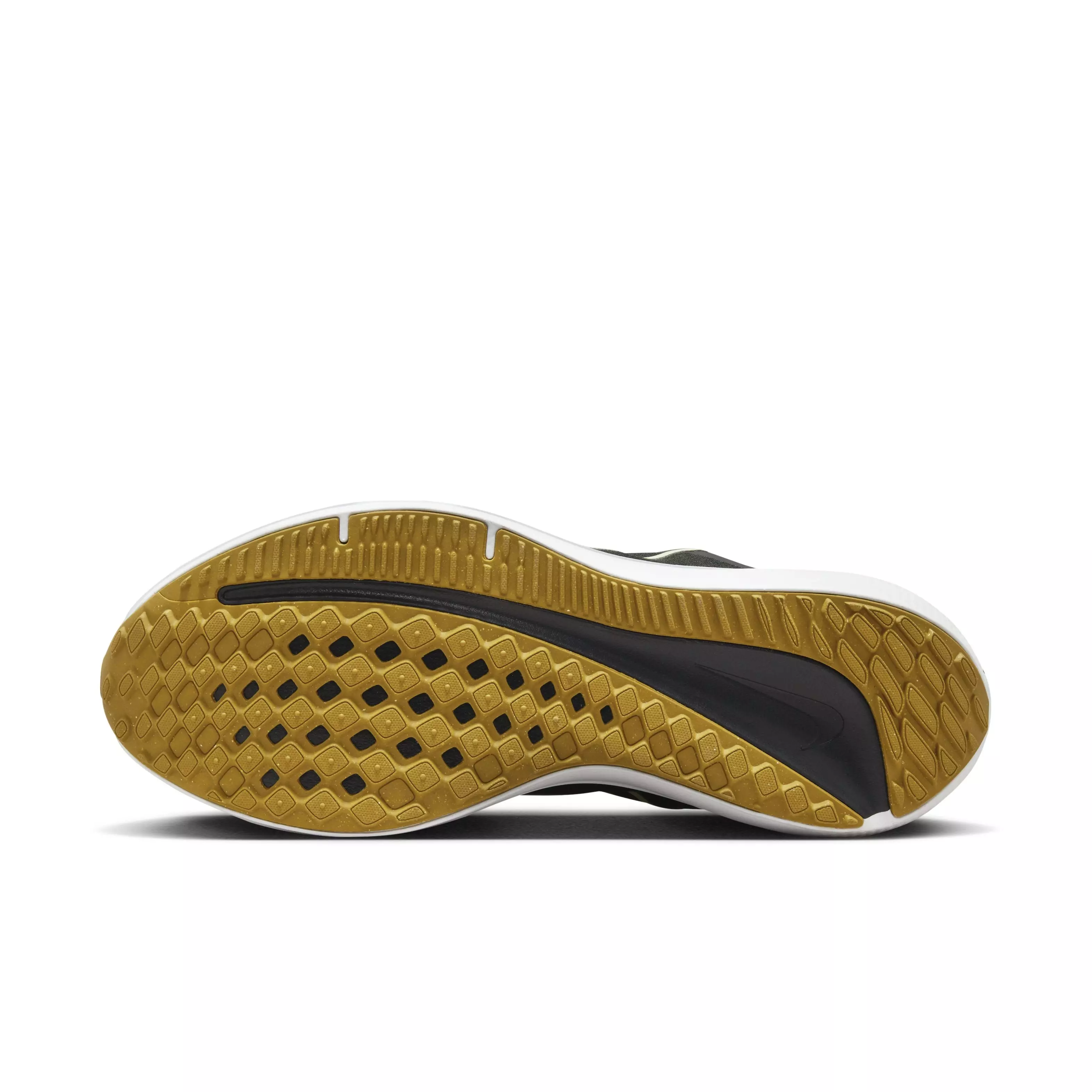 Nike Winflo 10 "Black/Bronzine/Amber Brown/Olive Aura" Men's Running Shoe - BLACK/BRONZINE/BROWN/OLIVE