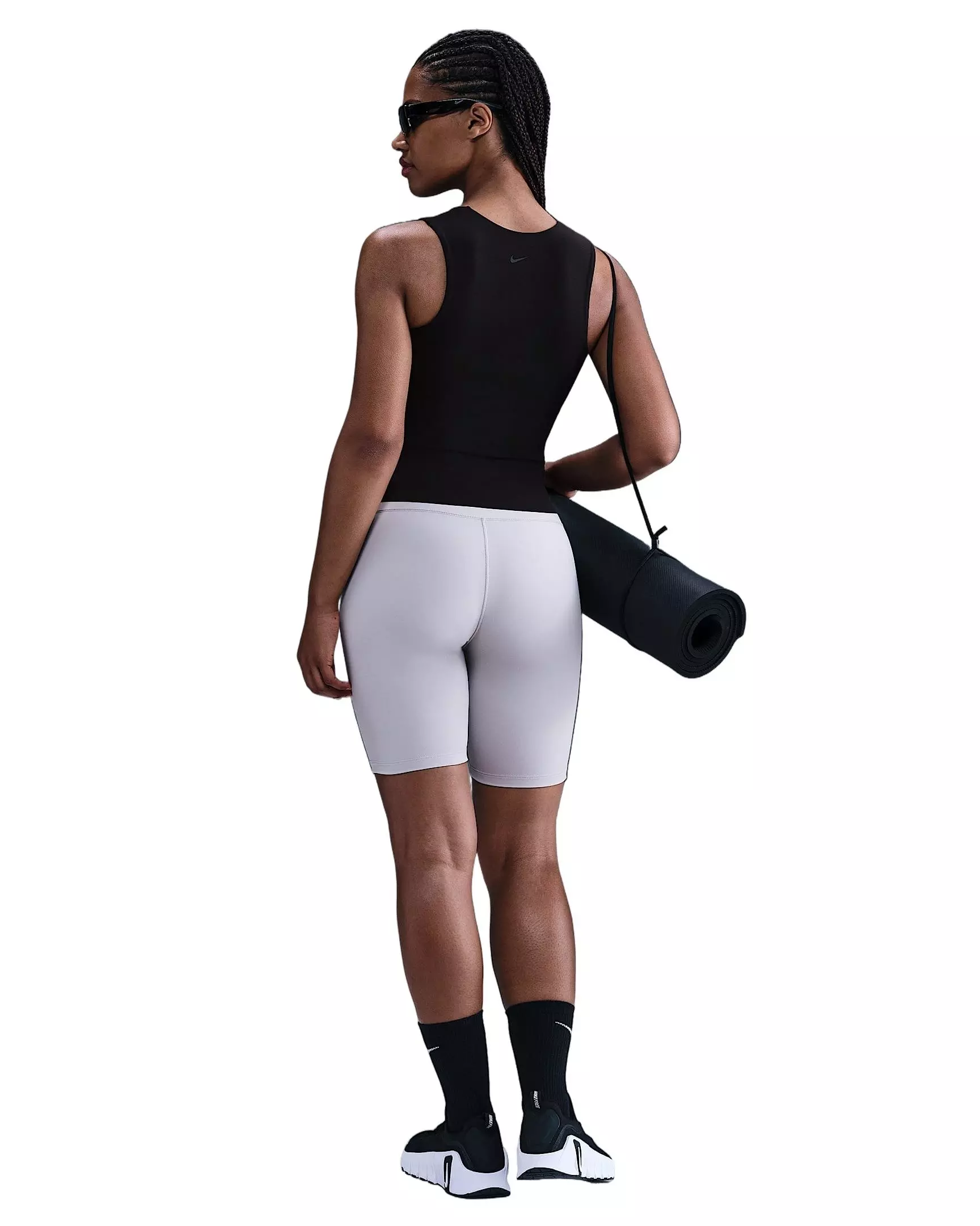 Nike Women's Zenvy Dri-FIT Tank Top - Black - BLACK