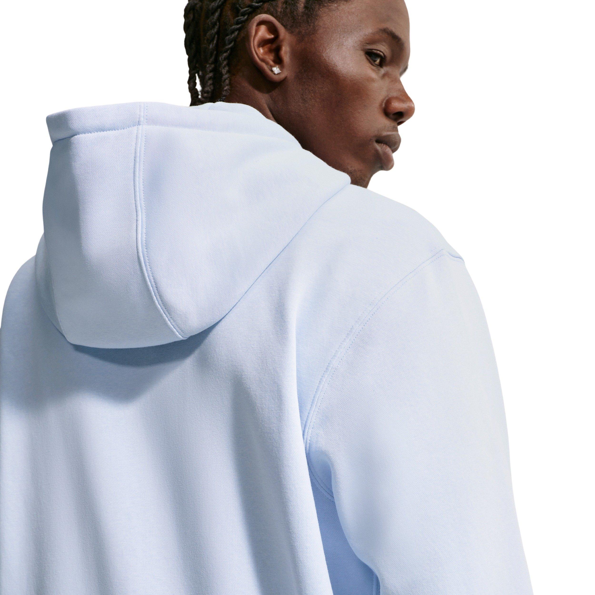 Nike Men's Club Full-Zip Fleece Jacket - BLUE Thumbnail View 2