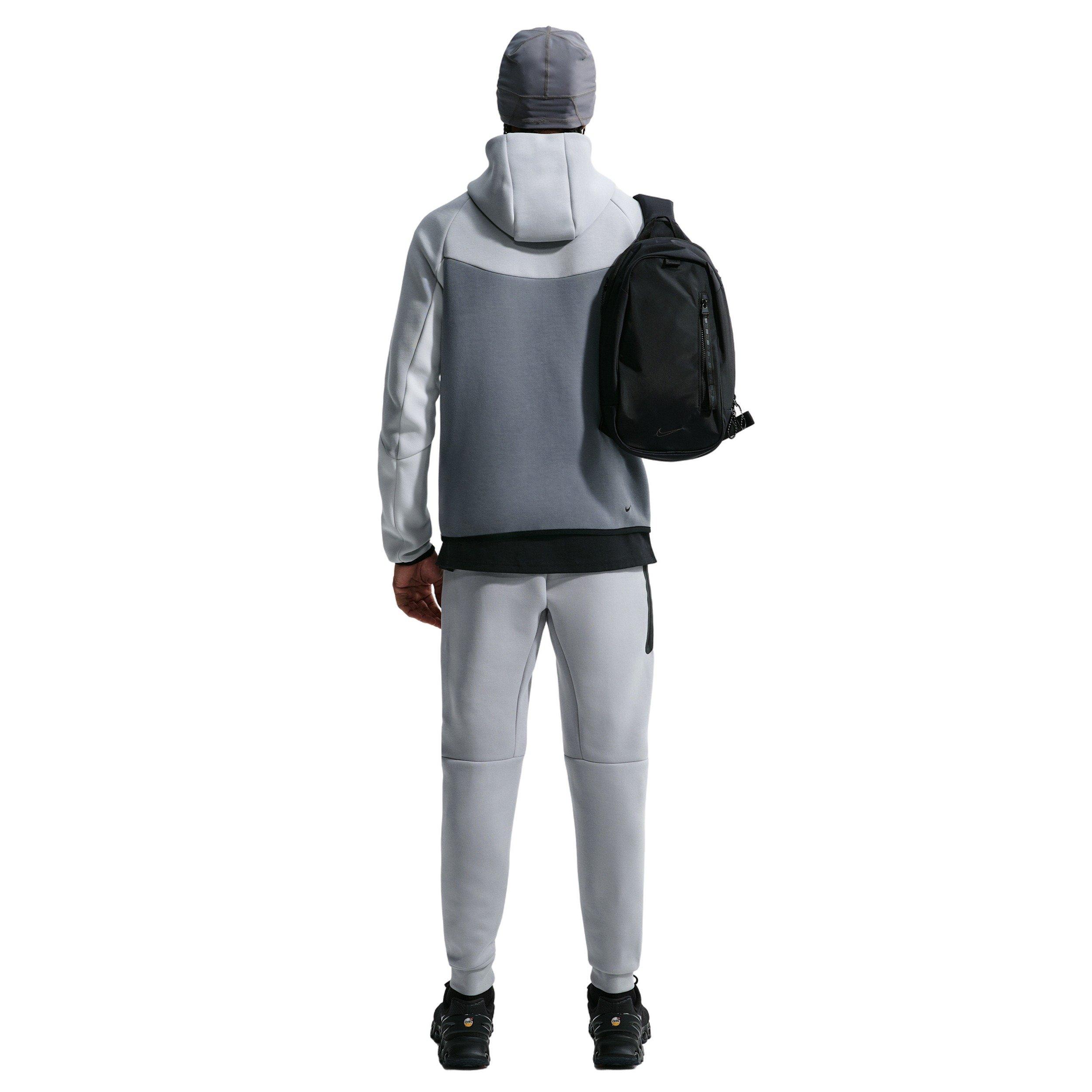 Nike Men's Tech Fleece Windrunner Full-Zip Jacket - LT GREY Thumbnail View 5