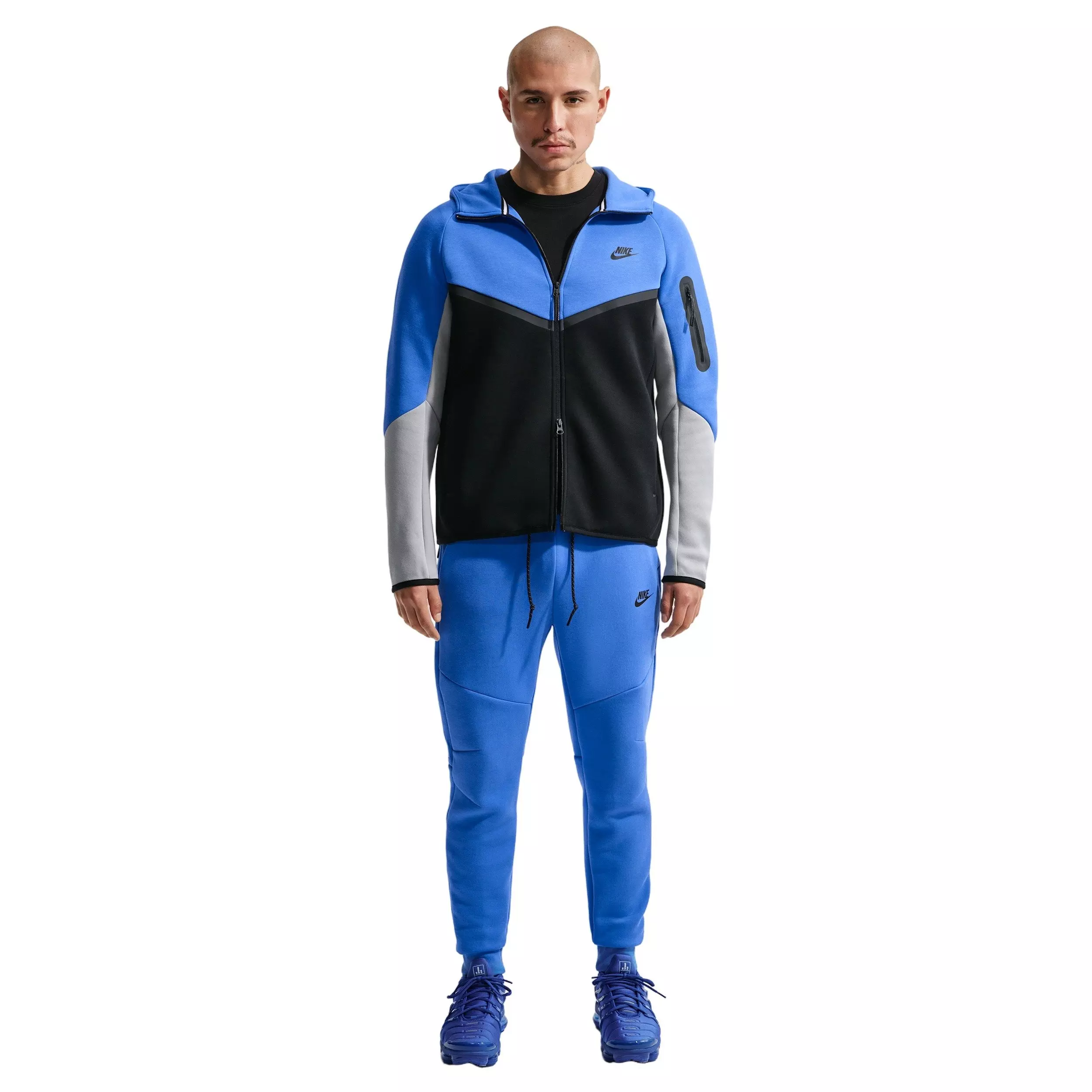 Nike Men's Tech Fleece Windrunner Full-Zip Jacket - BLUE