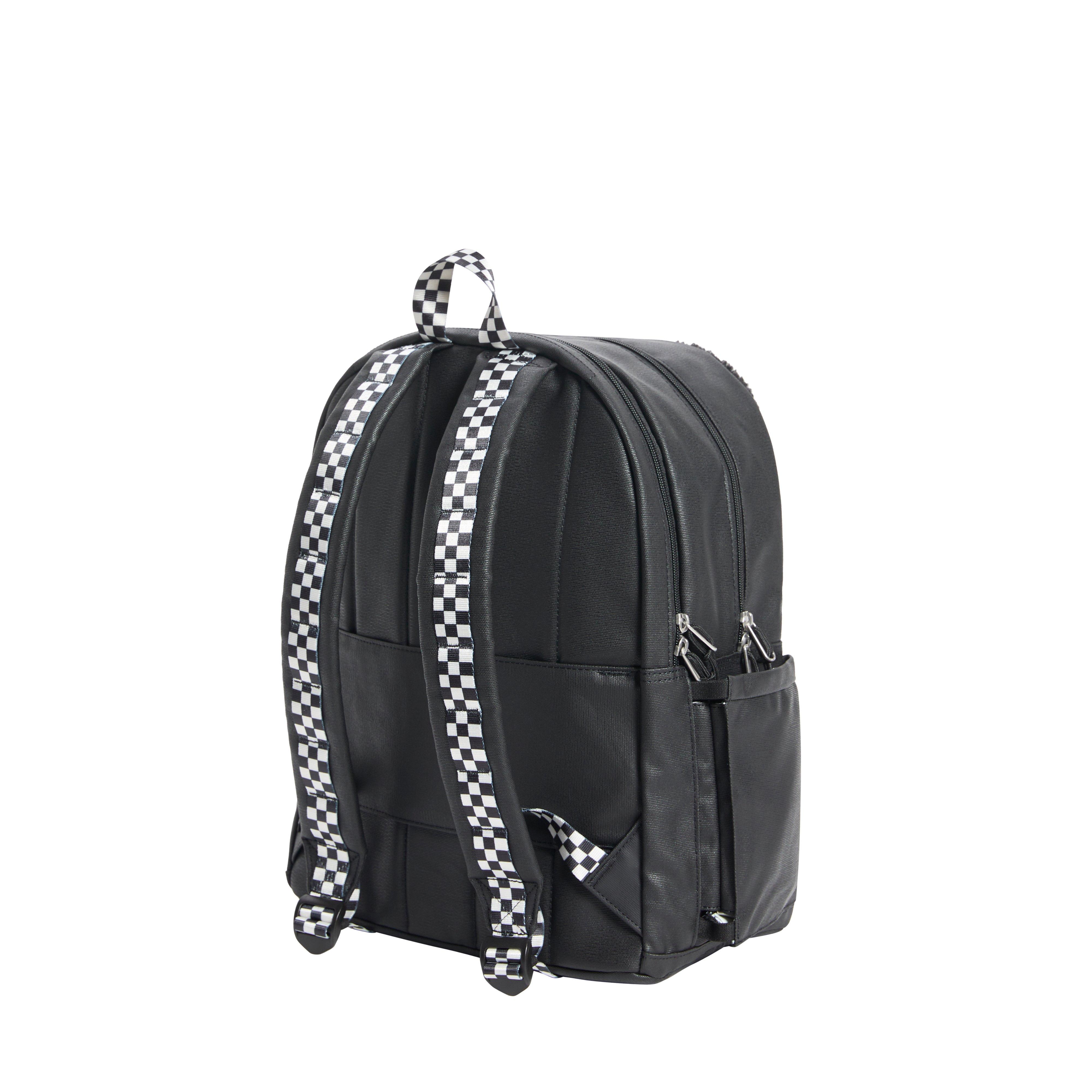 STATE Bags Kane Double Pocket Backpack - Fuzzy Bolt - FUZZY BOLT