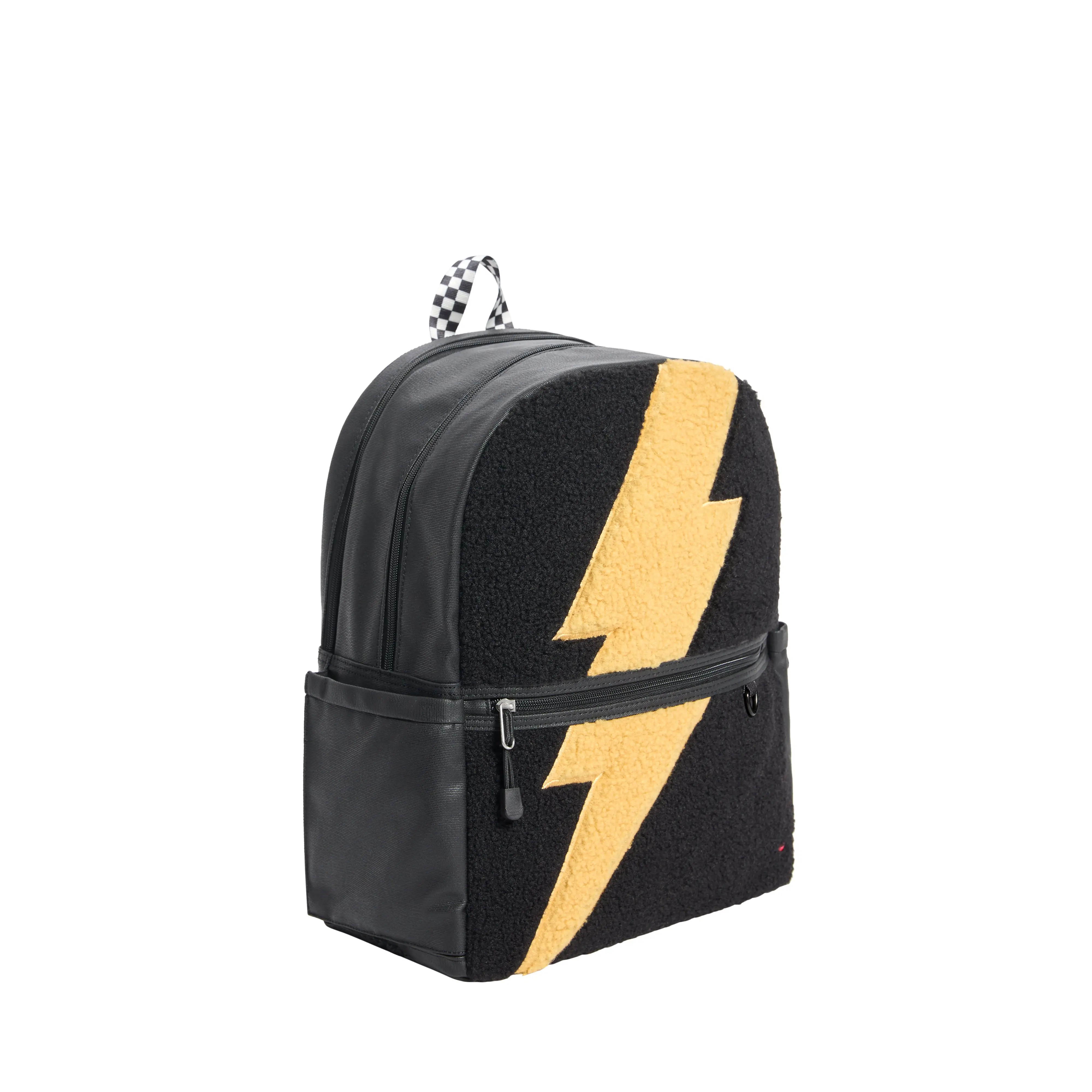 STATE Bags Kane Double Pocket Backpack - Fuzzy Bolt - FUZZY BOLT