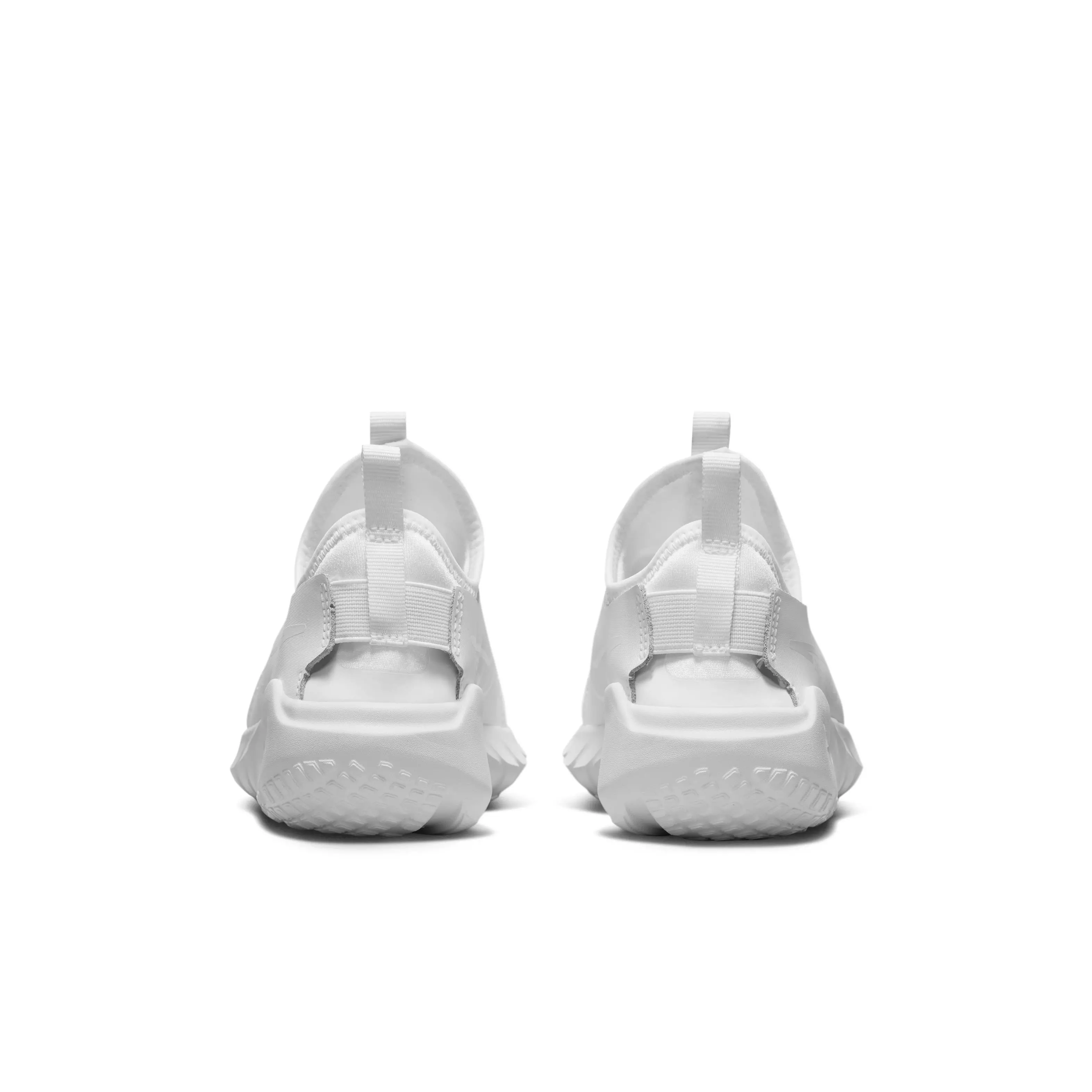 Nike Flex Plus "White/White" Grade School Kids' Running Shoe - WHITE