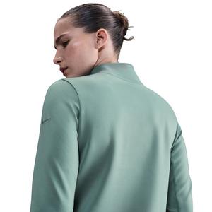 Nike Women's One Long Sleeve 1/2-Zip Midlayer Top -Green